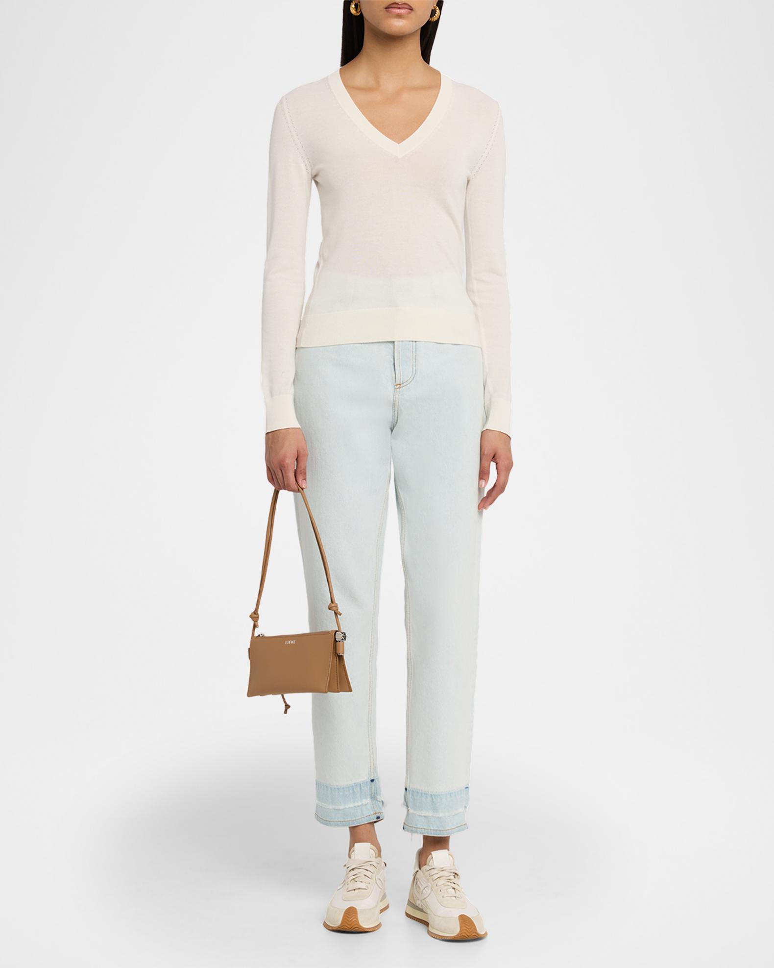 LOEWE Joya Nappa Leather Shoulder Bag | Neiman Marcus