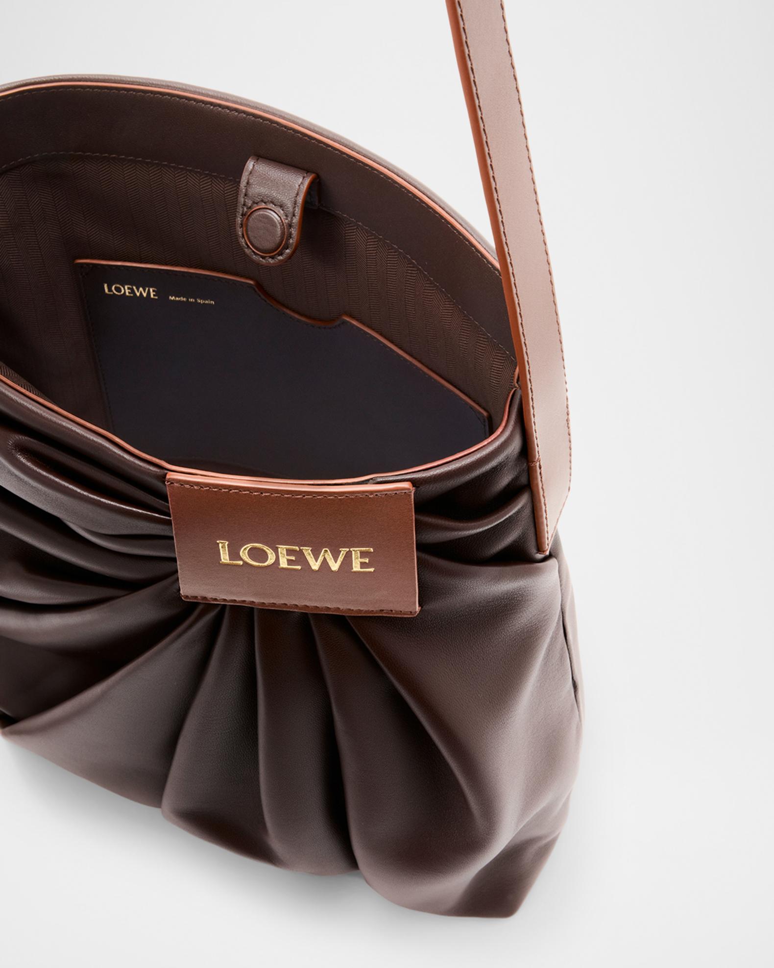 LOEWE Pleated Tote Bag in Leather | Neiman Marcus