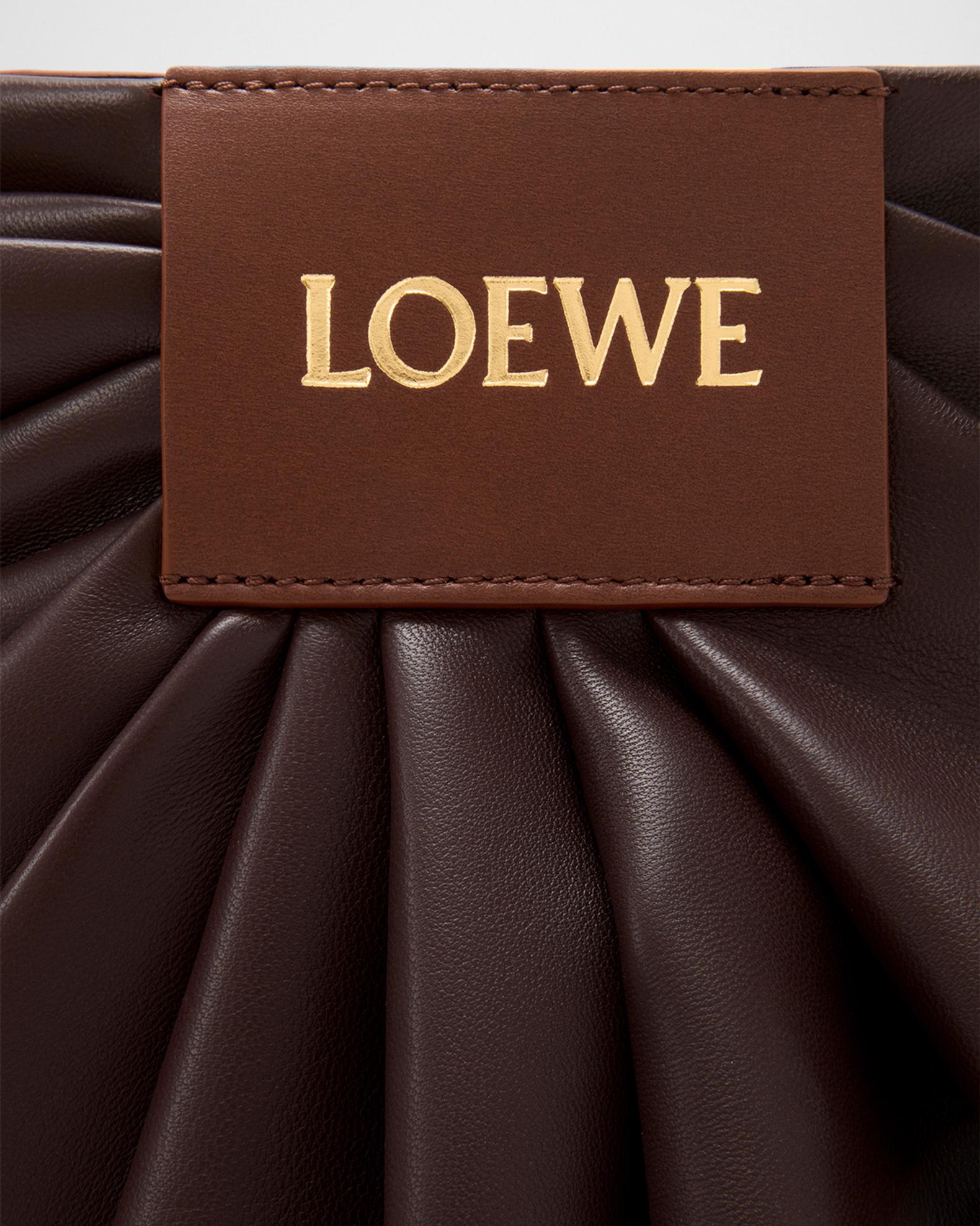 LOEWE Pleated Tote Bag in Leather | Neiman Marcus