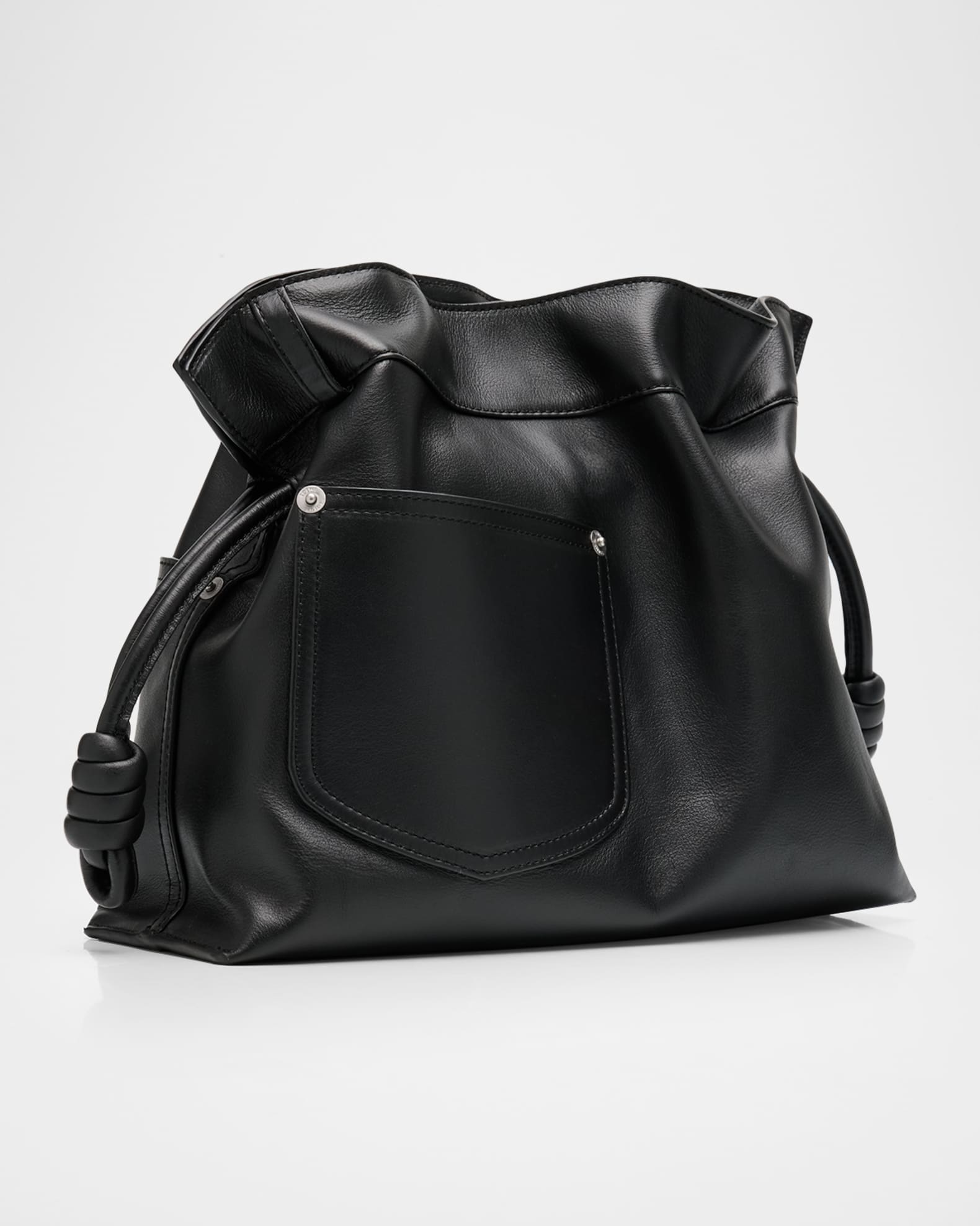 Loewe Flamenco Panta Clutch Bag in Leather | Neiman Marcus