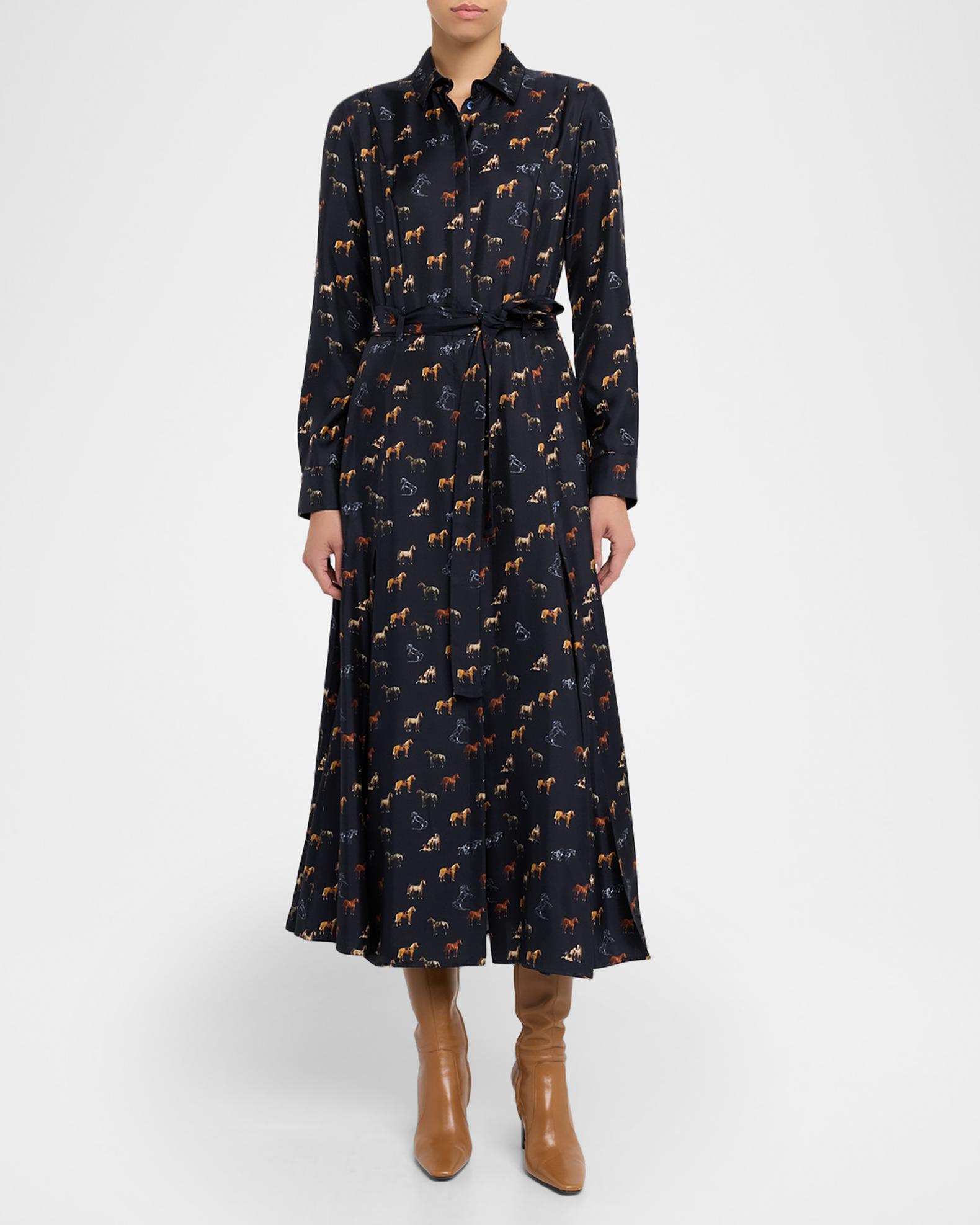 gabriella satin maxi shirt dress Gabriella Satin Maxi Shirt Dress
