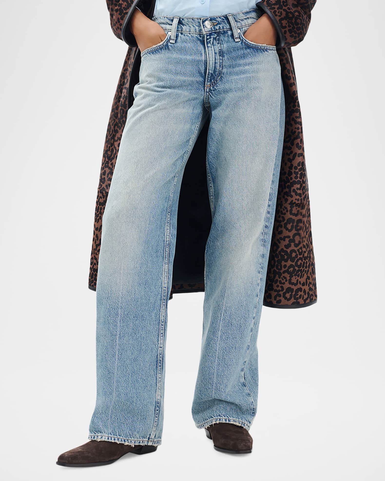 35mm Joni Suede Knee-High Boots