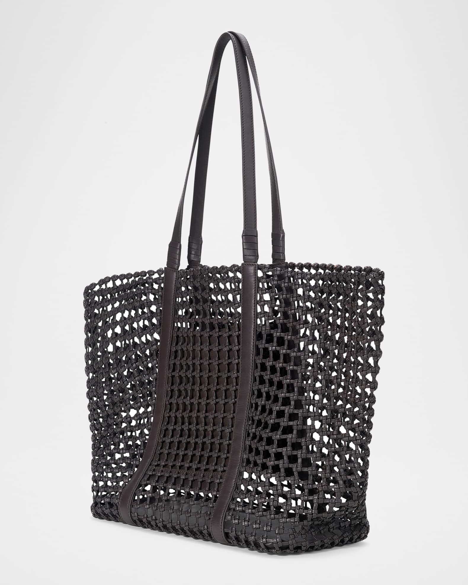 STAUD Getaway Open-Weave Tote Bag | Neiman Marcus