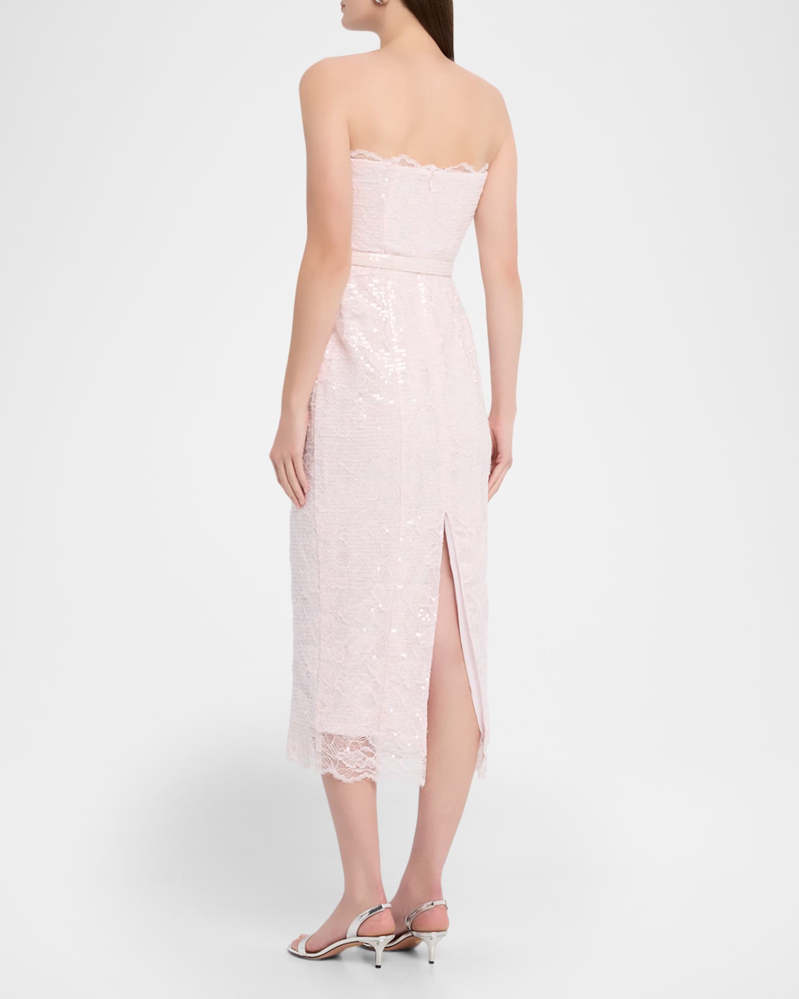 VIVIAN STRAPLESS BELTED MINI DRESS 8 / Ballet