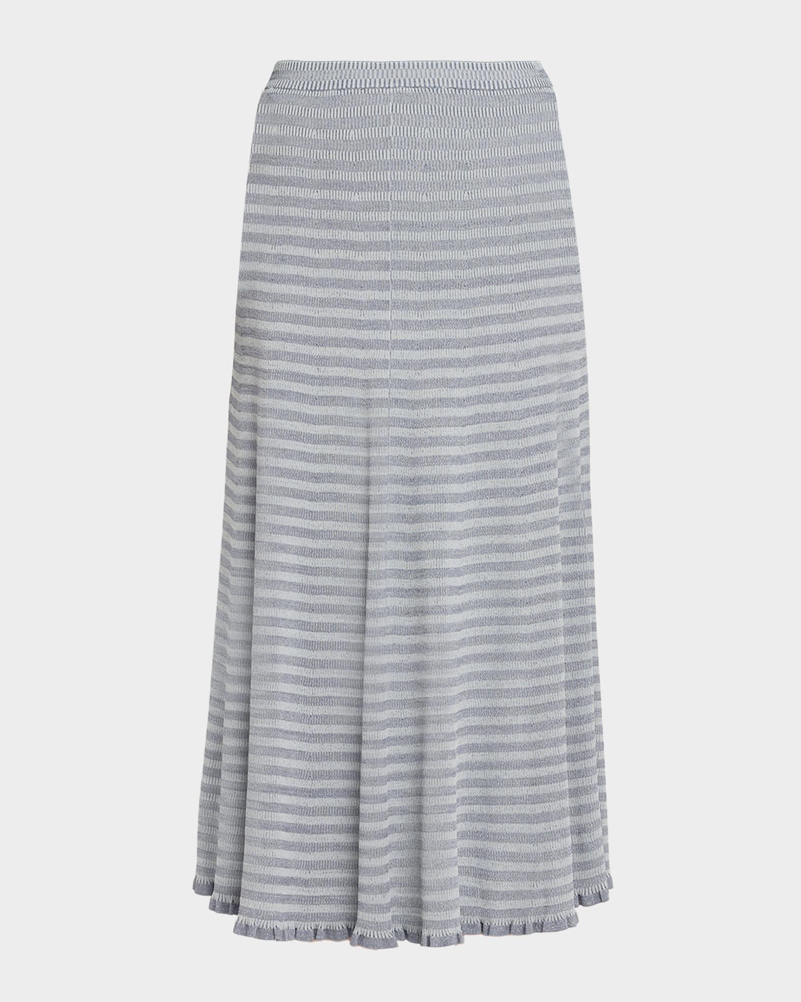 Proenza Schouler White Label Stina Geometric Knit Midi Skirt 