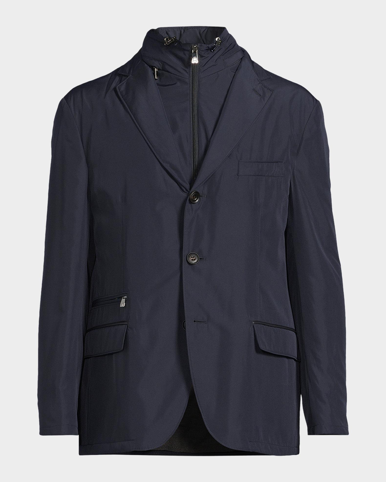 Corneliani Men's ID Sport Jacket with Detachable Vest | Neiman Marcus