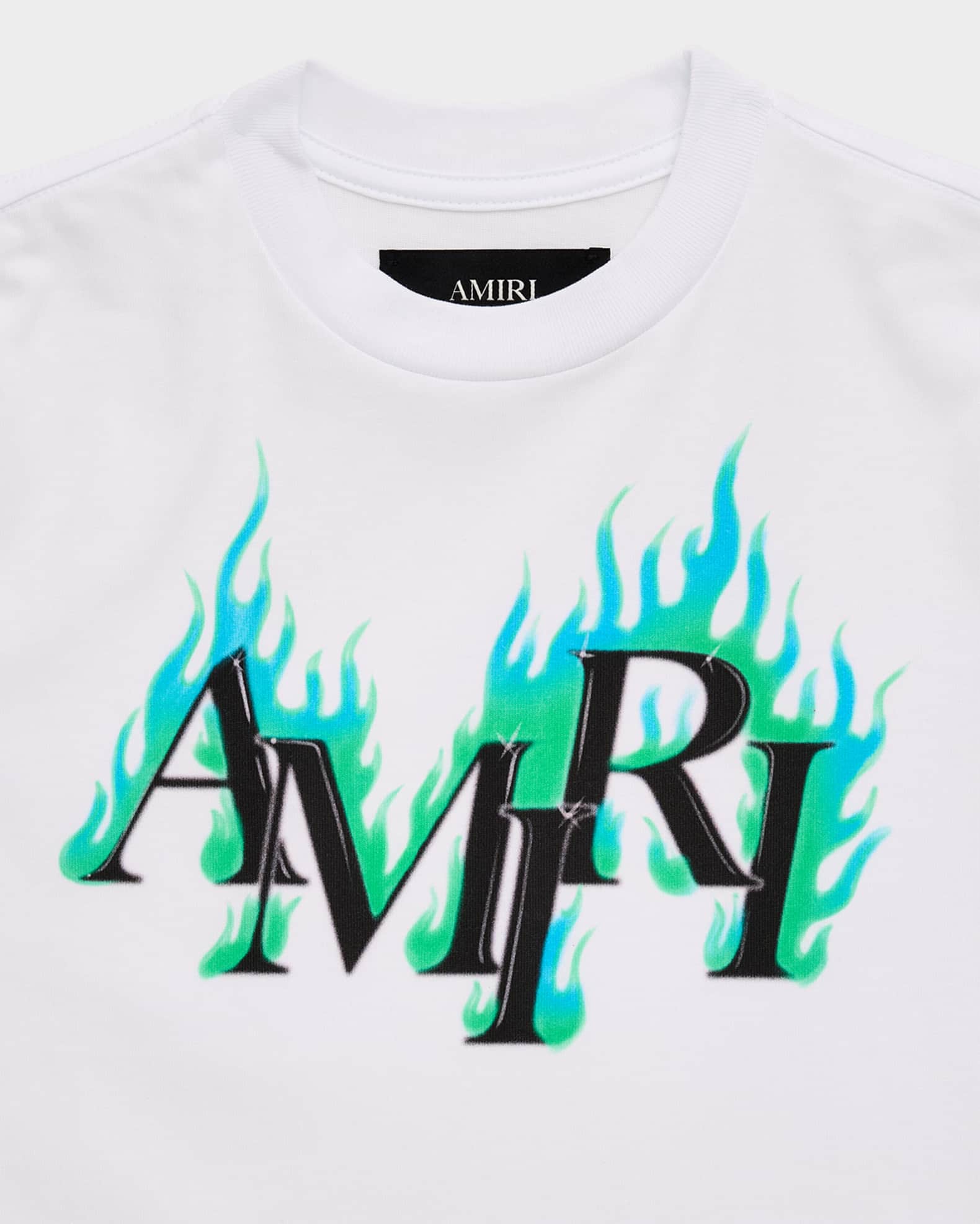 Amiri Kid's Amiri Flames Cotton T-Shirt, Size 4-12 | Neiman Marcus