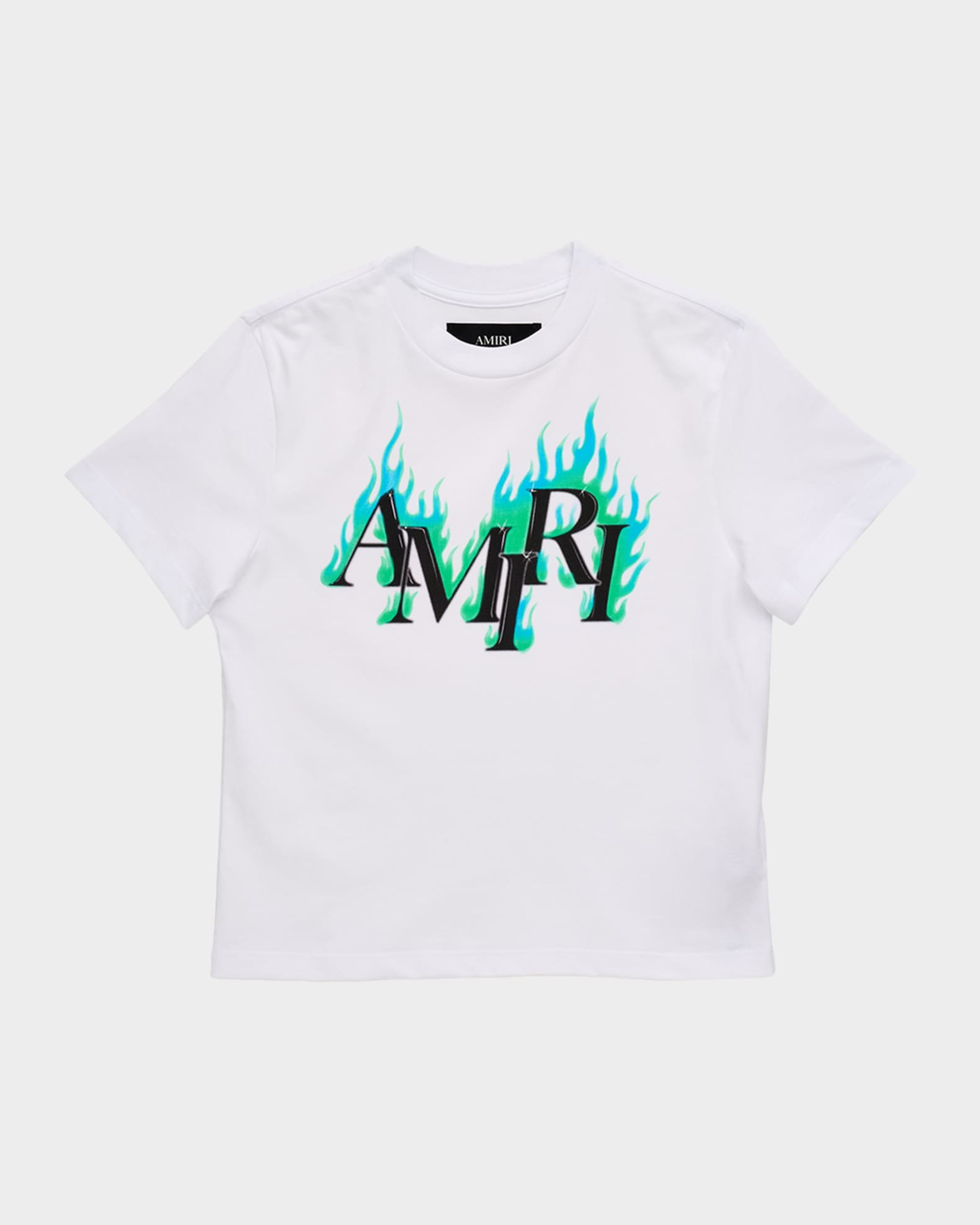 Amiri Kid's Amiri Flames Cotton T-Shirt, Size 4-12 | Neiman Marcus