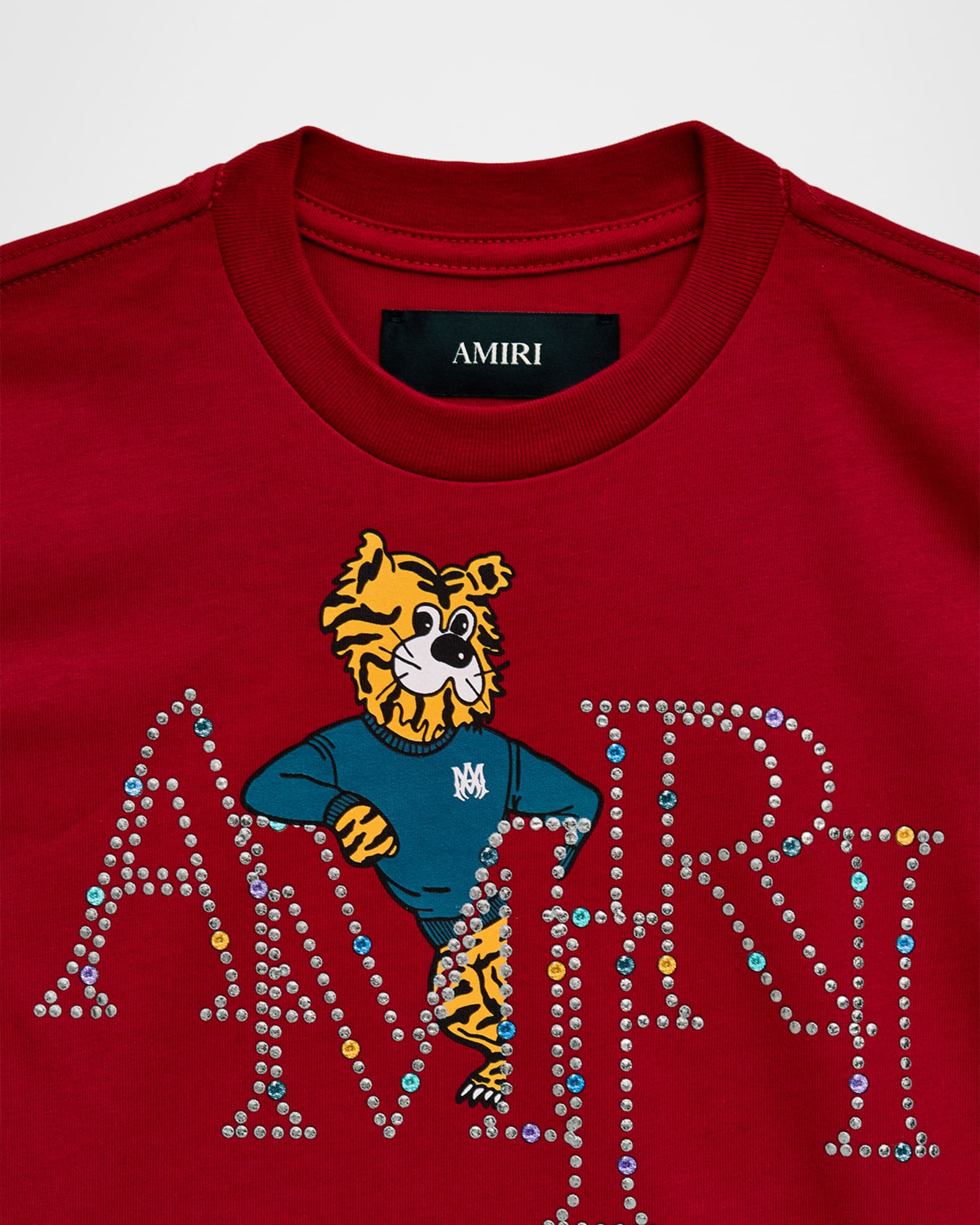 Amiri Kid's Amiri Staggered Tiger T-Shirt, Size 4-12 | Neiman Marcus