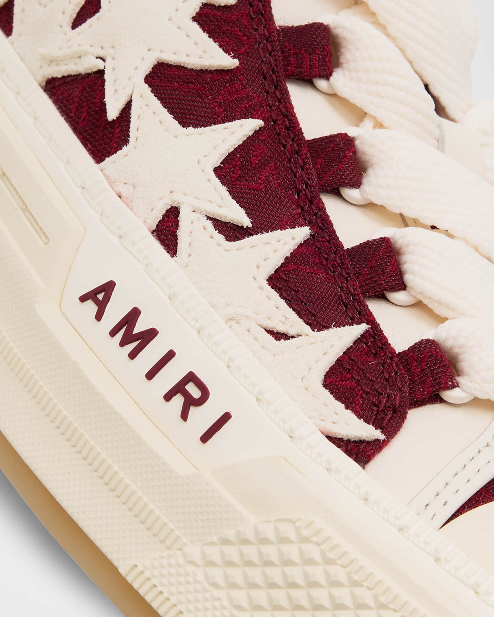 Amiri Stars Low-Top Canvas Sneakers | Neiman Marcus