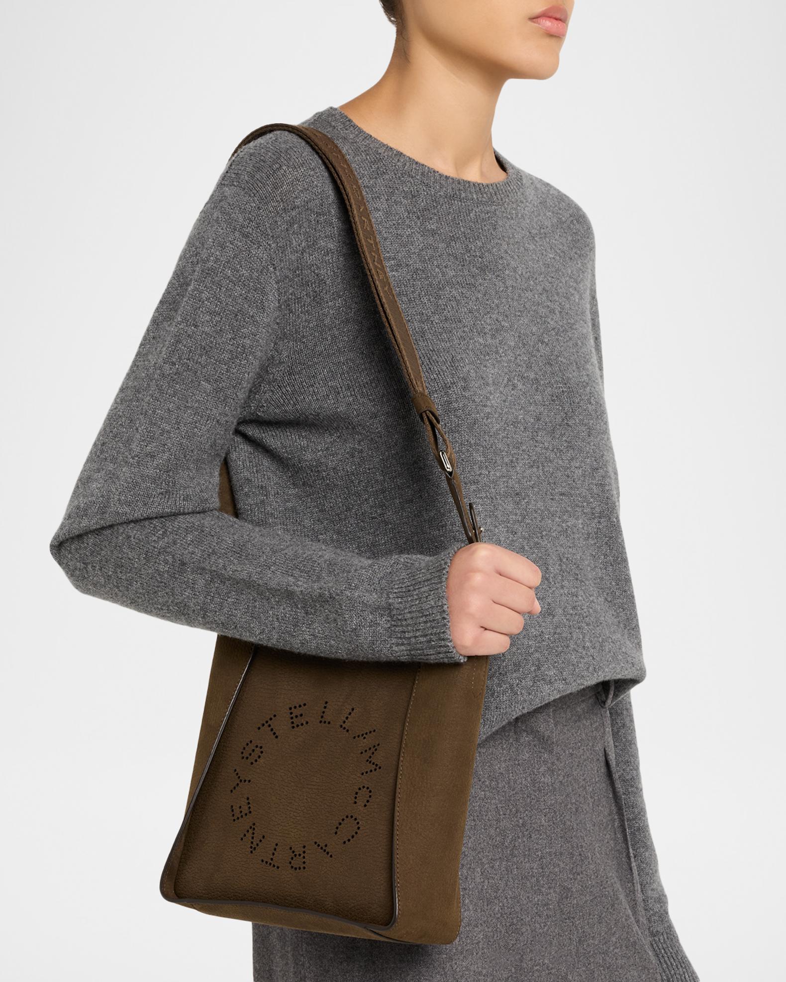 Stella McCartney Logo Square Crossbody Bag | Neiman Marcus