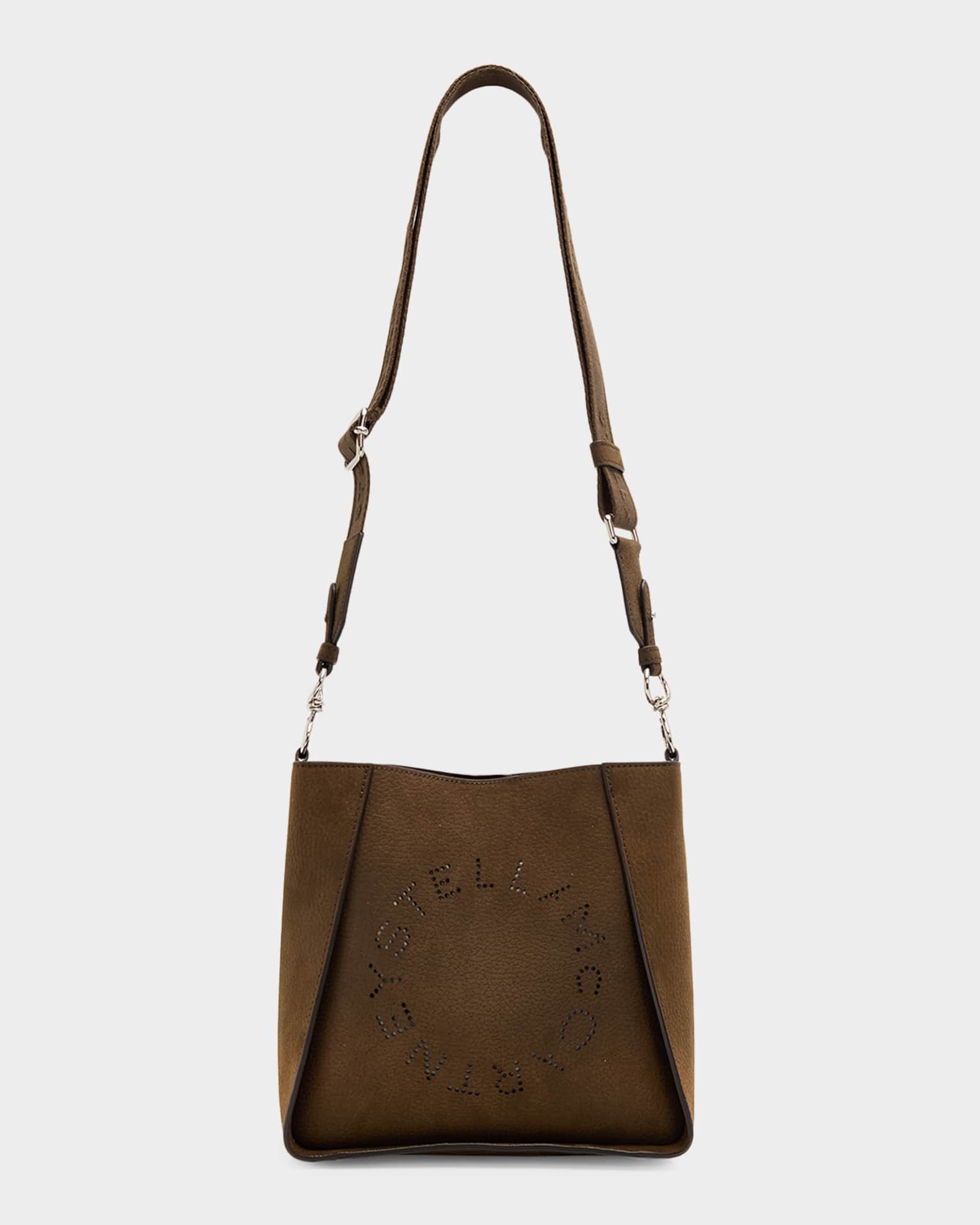 Stella McCartney Logo Square Crossbody Bag | Neiman Marcus