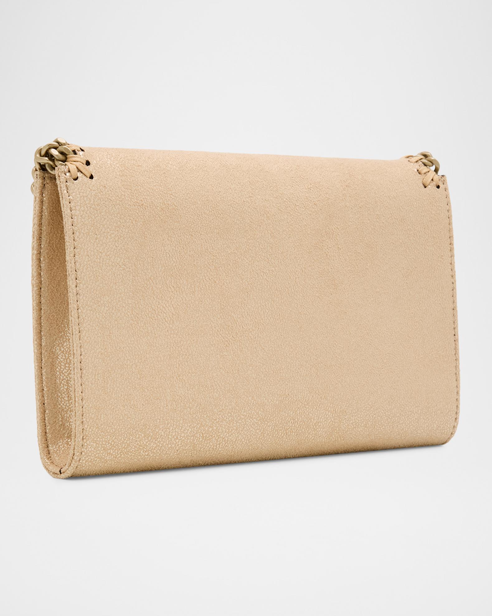 Stella McCartney Falabella Metallic Wallet Crossbody Bag | Neiman 