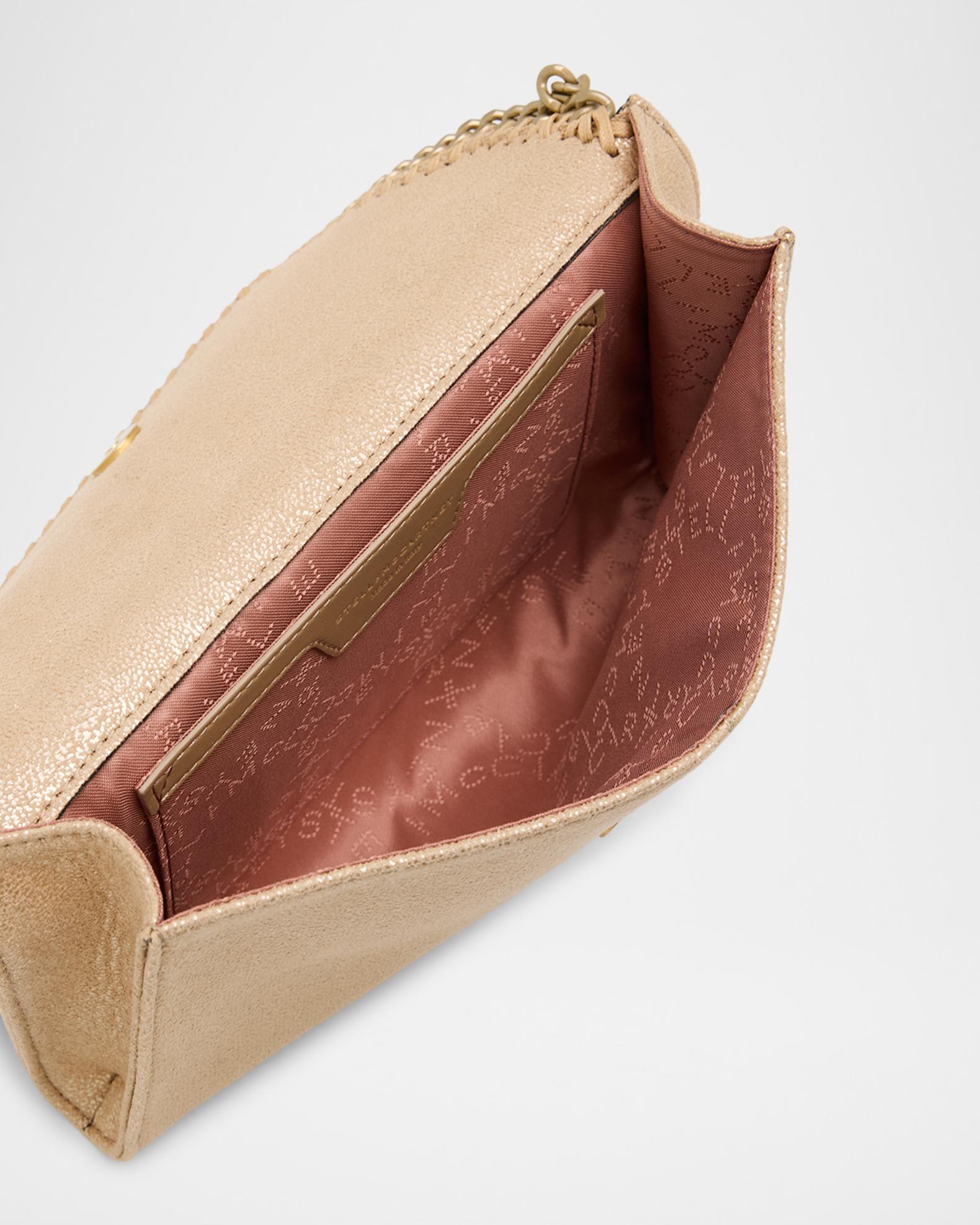 Stella McCartney Falabella Metallic Wallet Crossbody Bag | Neiman 