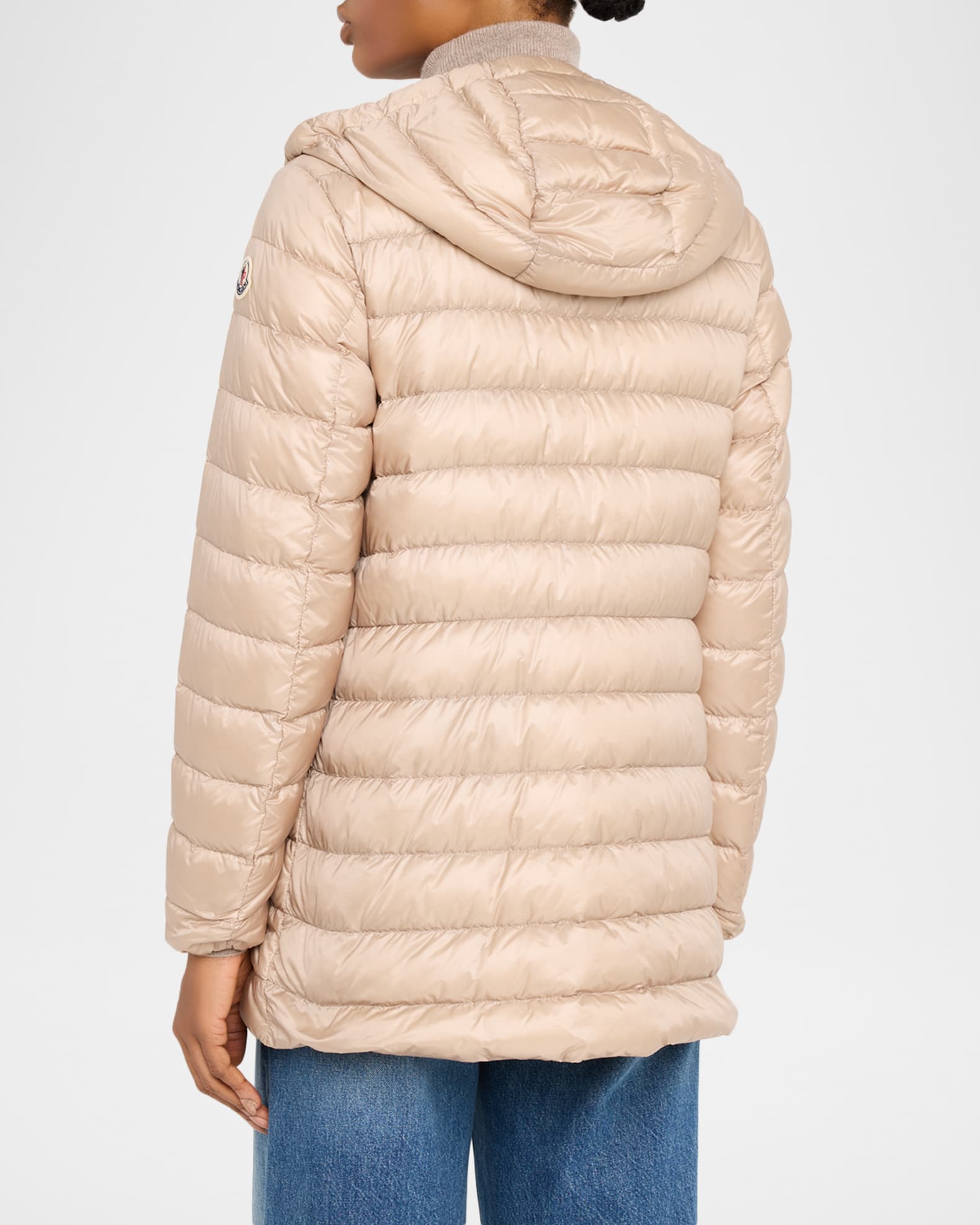 Moncler Jasmin Hooded Short Down Parka | Neiman Marcus