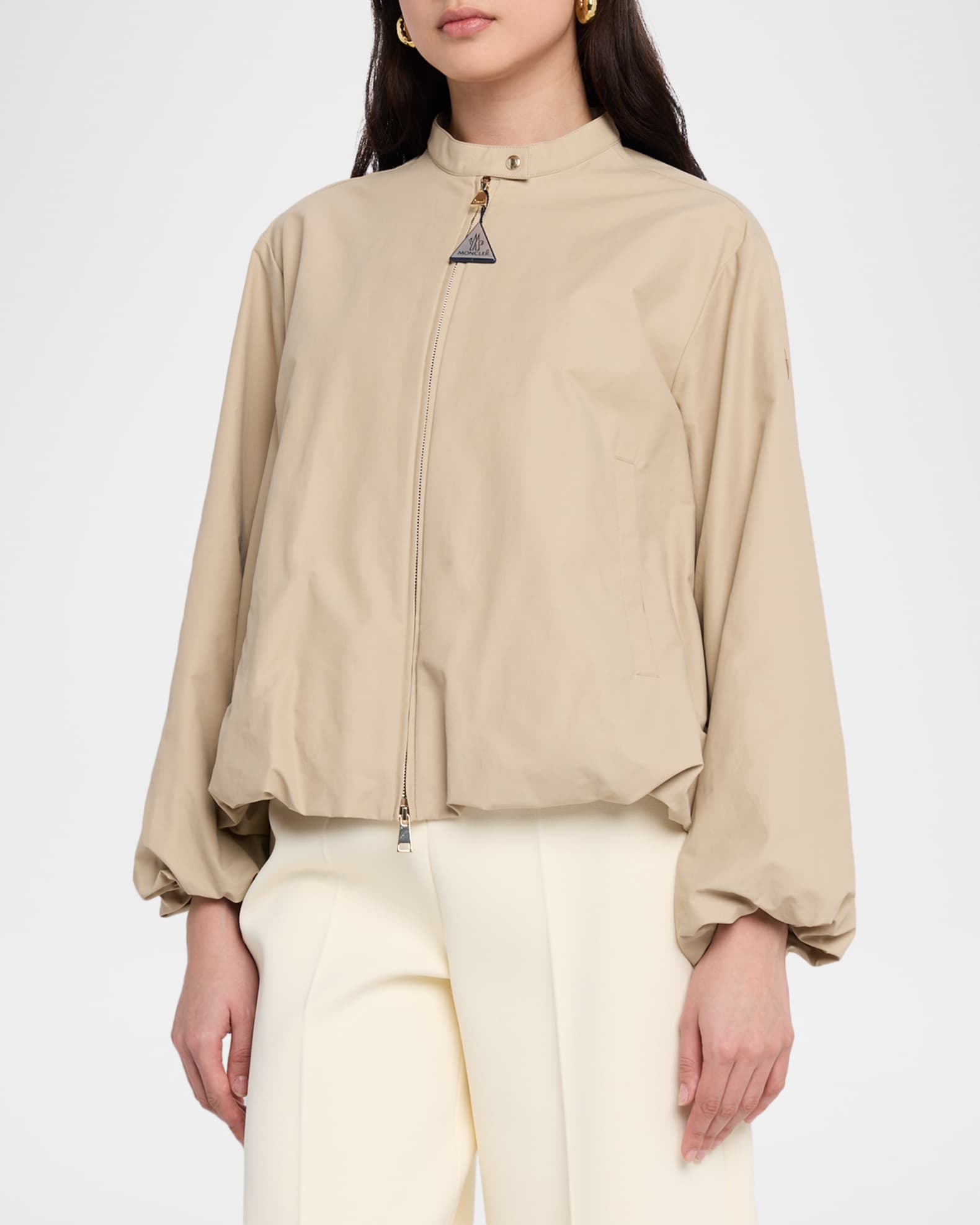 Moncler Gruissan Padded Bomber Jacket | Neiman Marcus