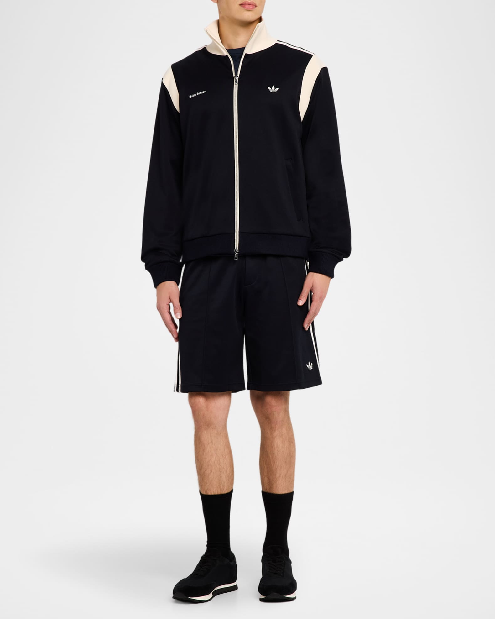 Adidas x Wales Bonner Twill Shorts | Neiman Marcus