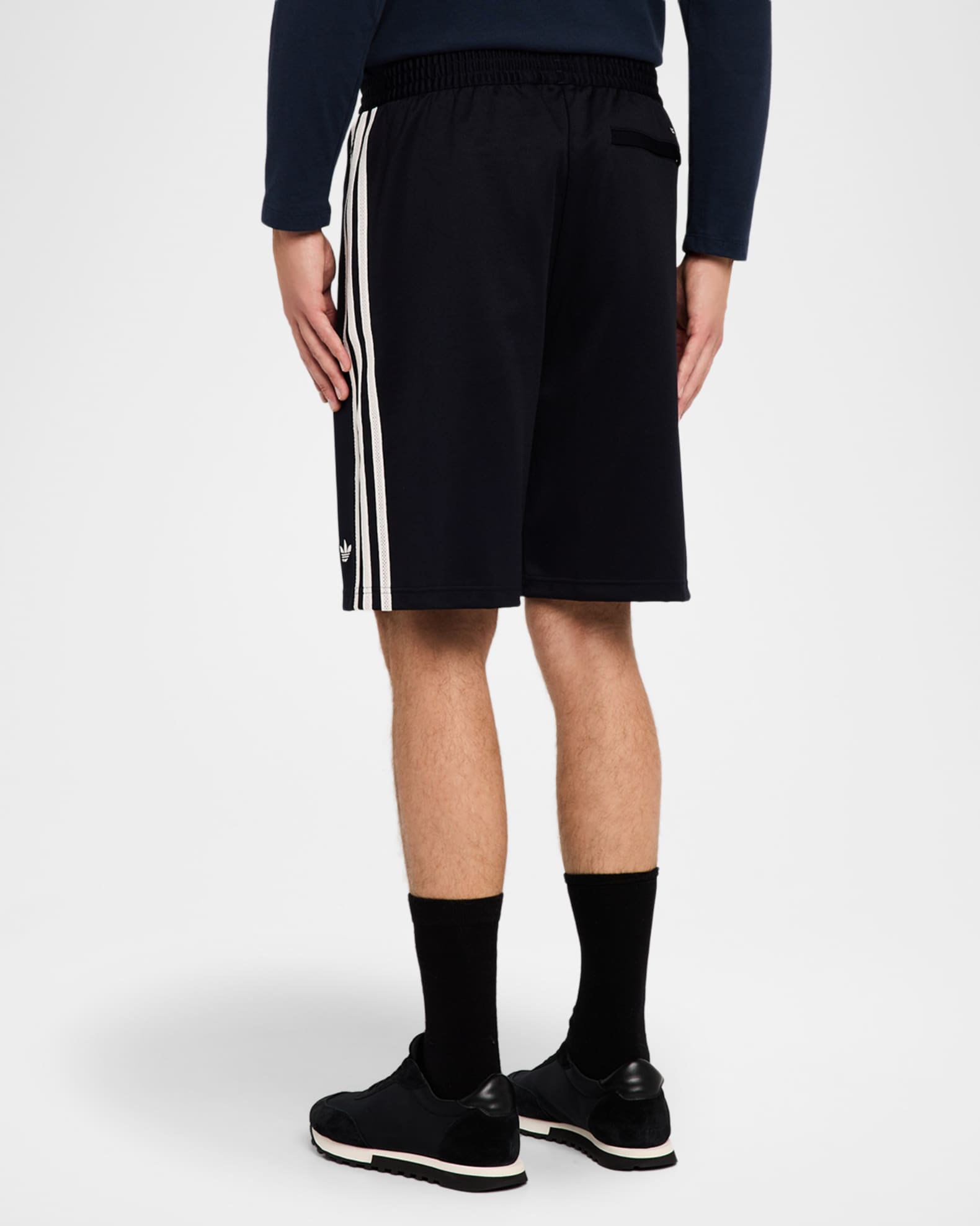 Adidas x Wales Bonner Twill Shorts | Neiman Marcus