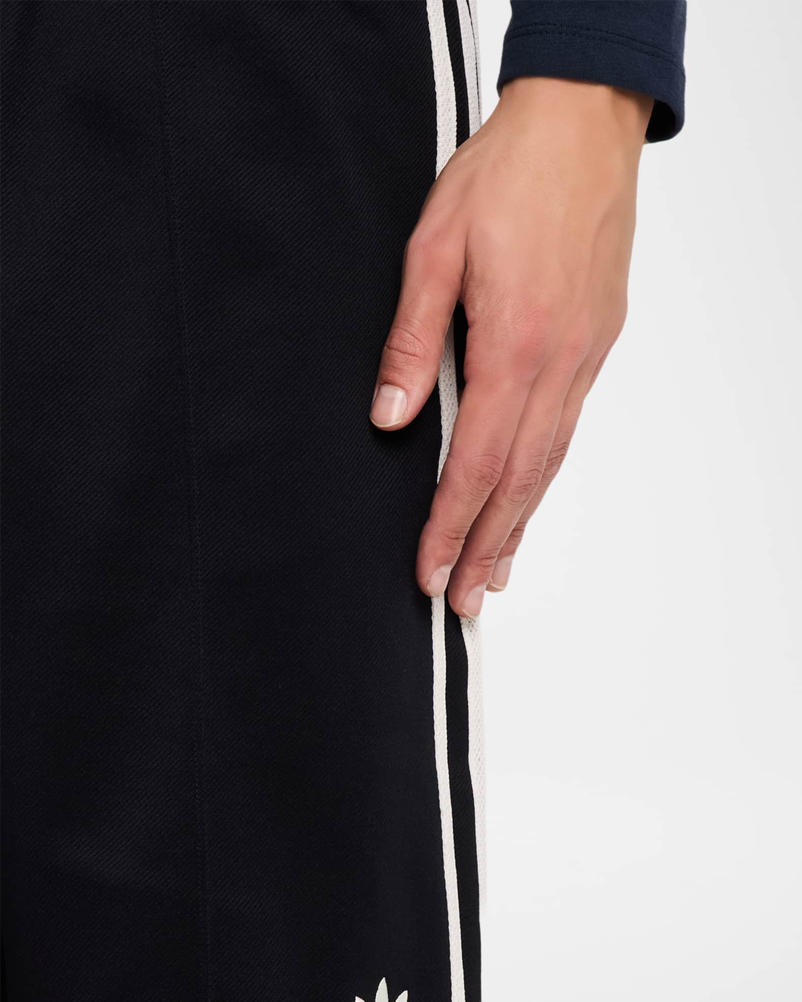 Adidas x Wales Bonner Twill Shorts | Neiman Marcus