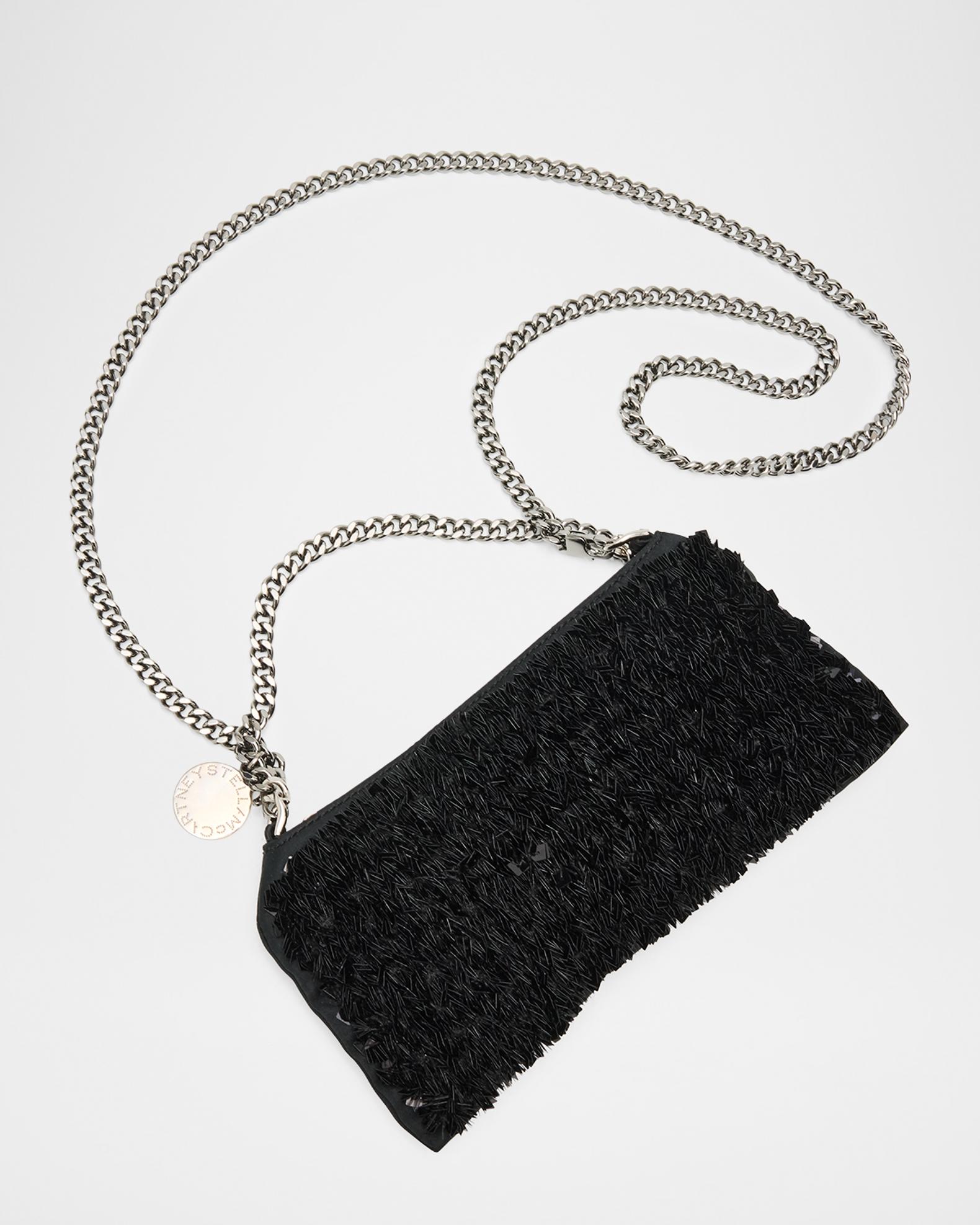 Stella McCartney Falabella Mini Sequin Evening Top-Handle Bag