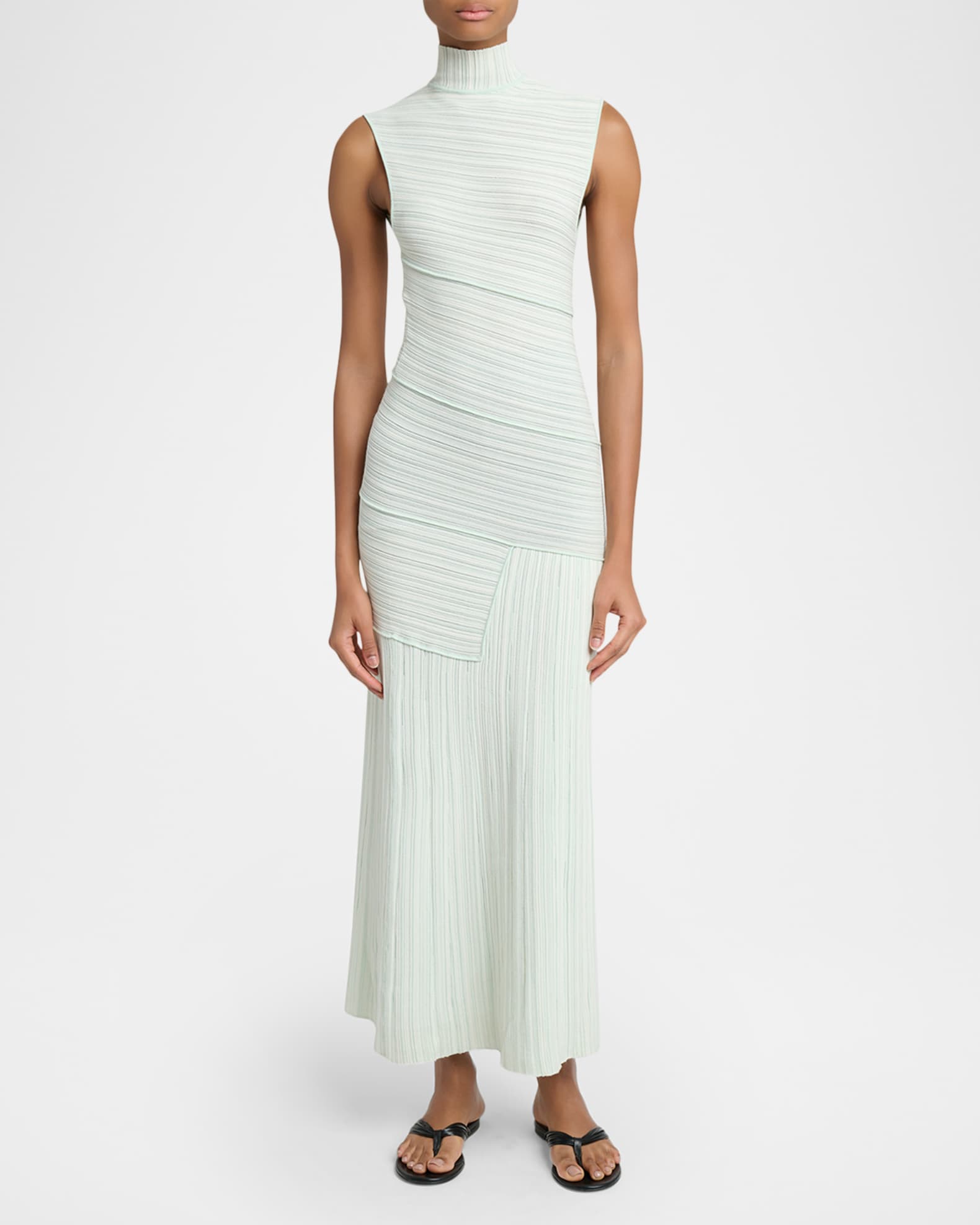 proenza schouler viscose wool knit dress Proenza Schouler Viscose Wool Knit Midi Dress
