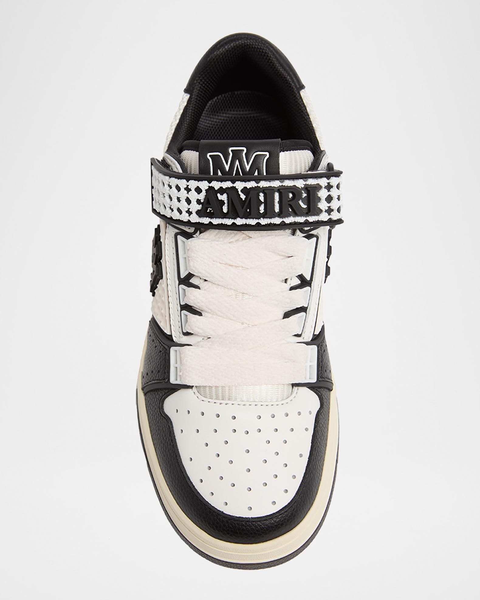 ミライグリッシュ Amiri Men's Ma Skyline Mesh and Leather Low-Top Sneakers | Neiman