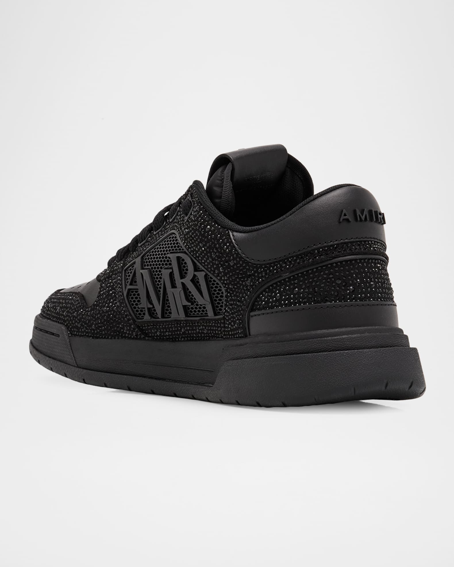 Amiri Men's Crystal Classic Low Leather Low-Top Sneakers | Neiman