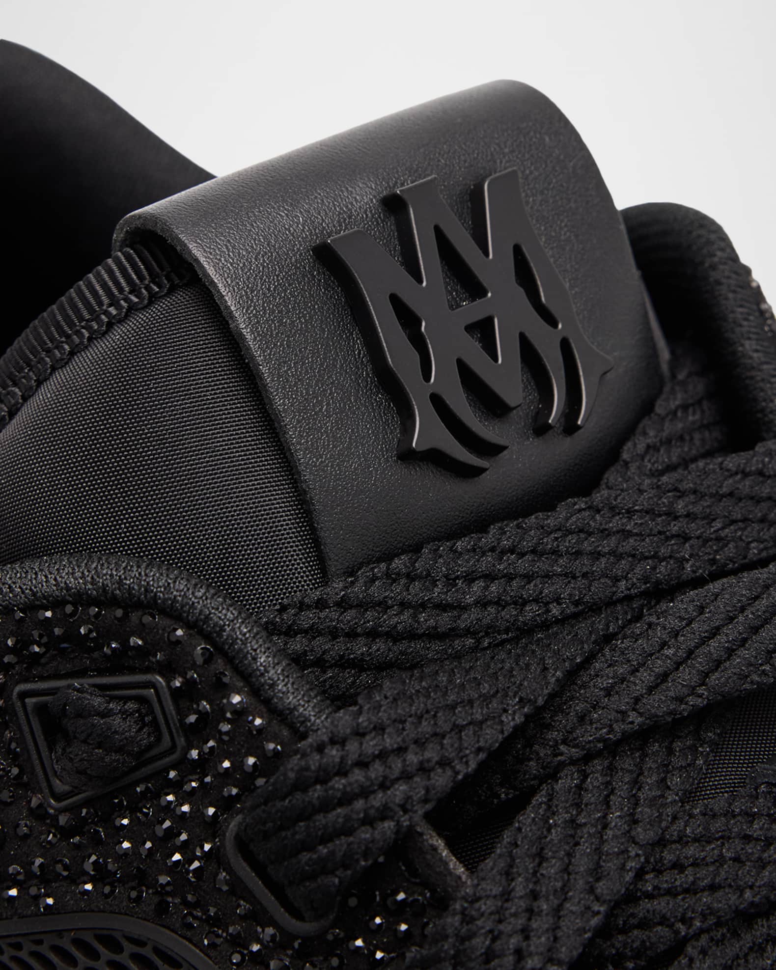 Amiri Men's Crystal Classic Low Leather Low-Top Sneakers | Neiman