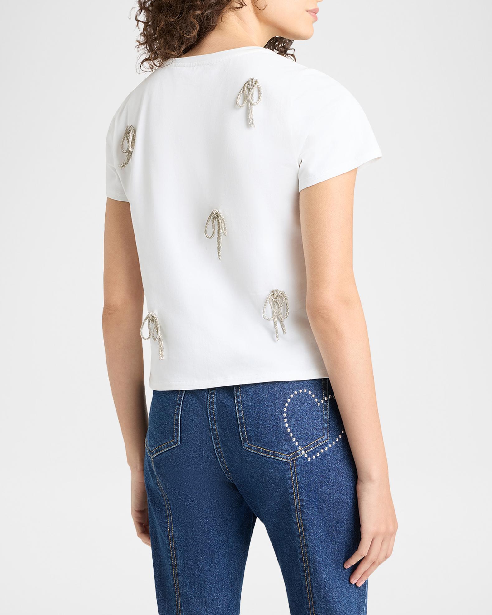 Embossed Shrunken Tee