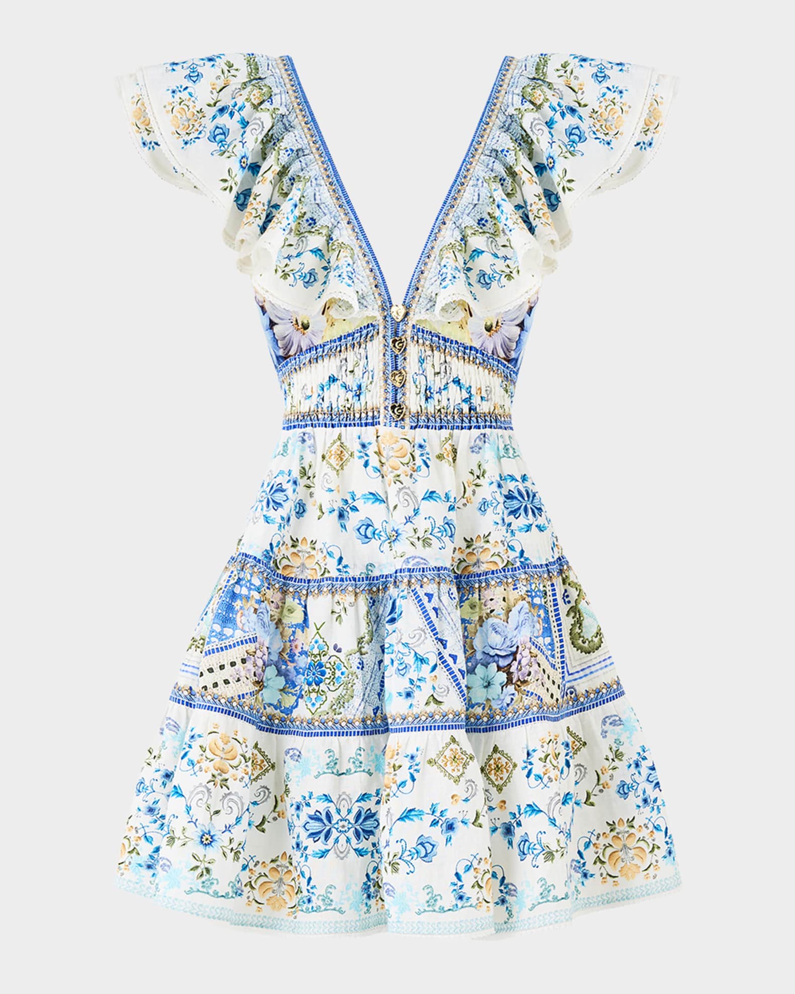 Camilla Ruffled Tiered Dress - My Homespun Heart