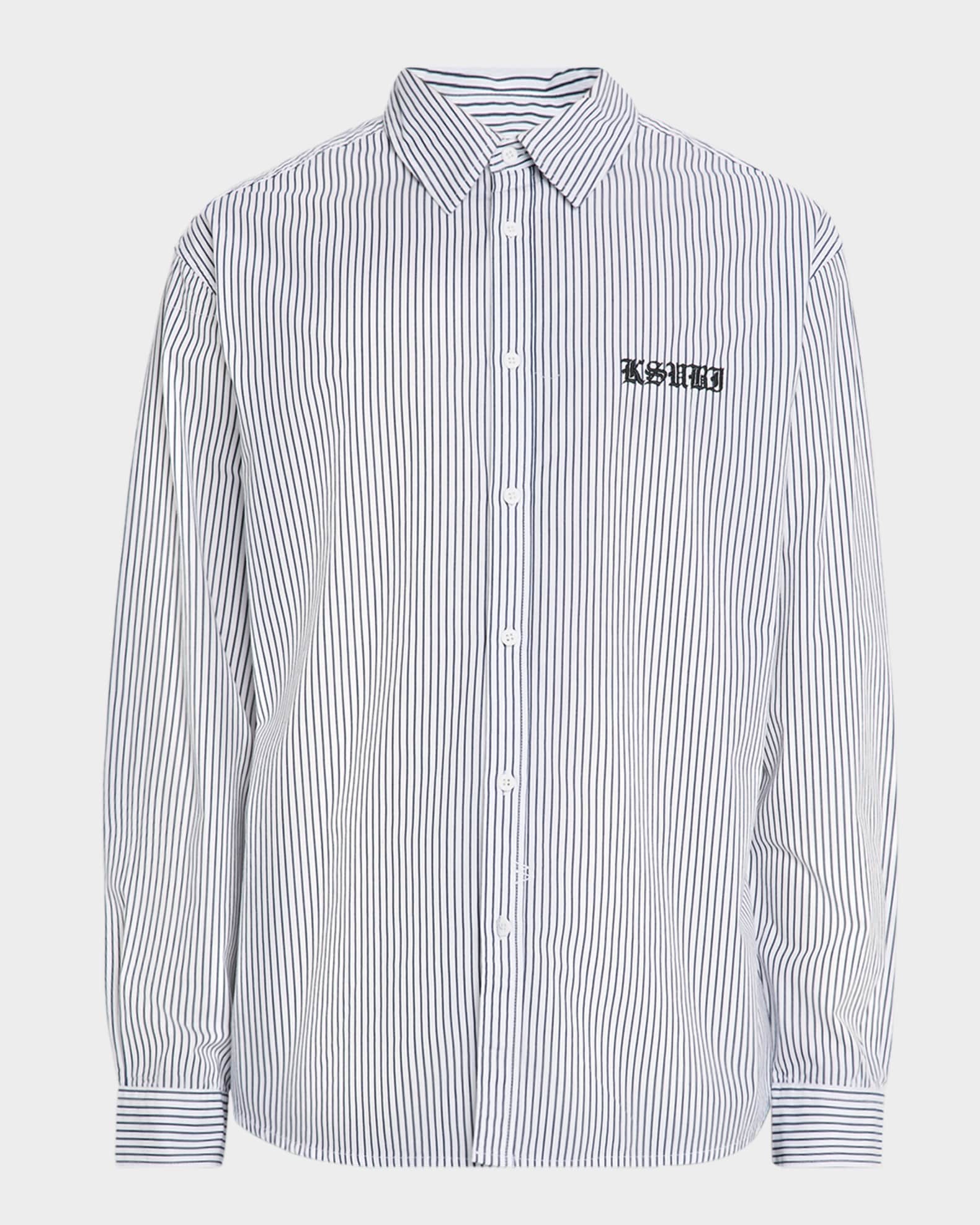 ksubi dress shirt Mens Ksignature Button Down Ls Shirt White Shirts
