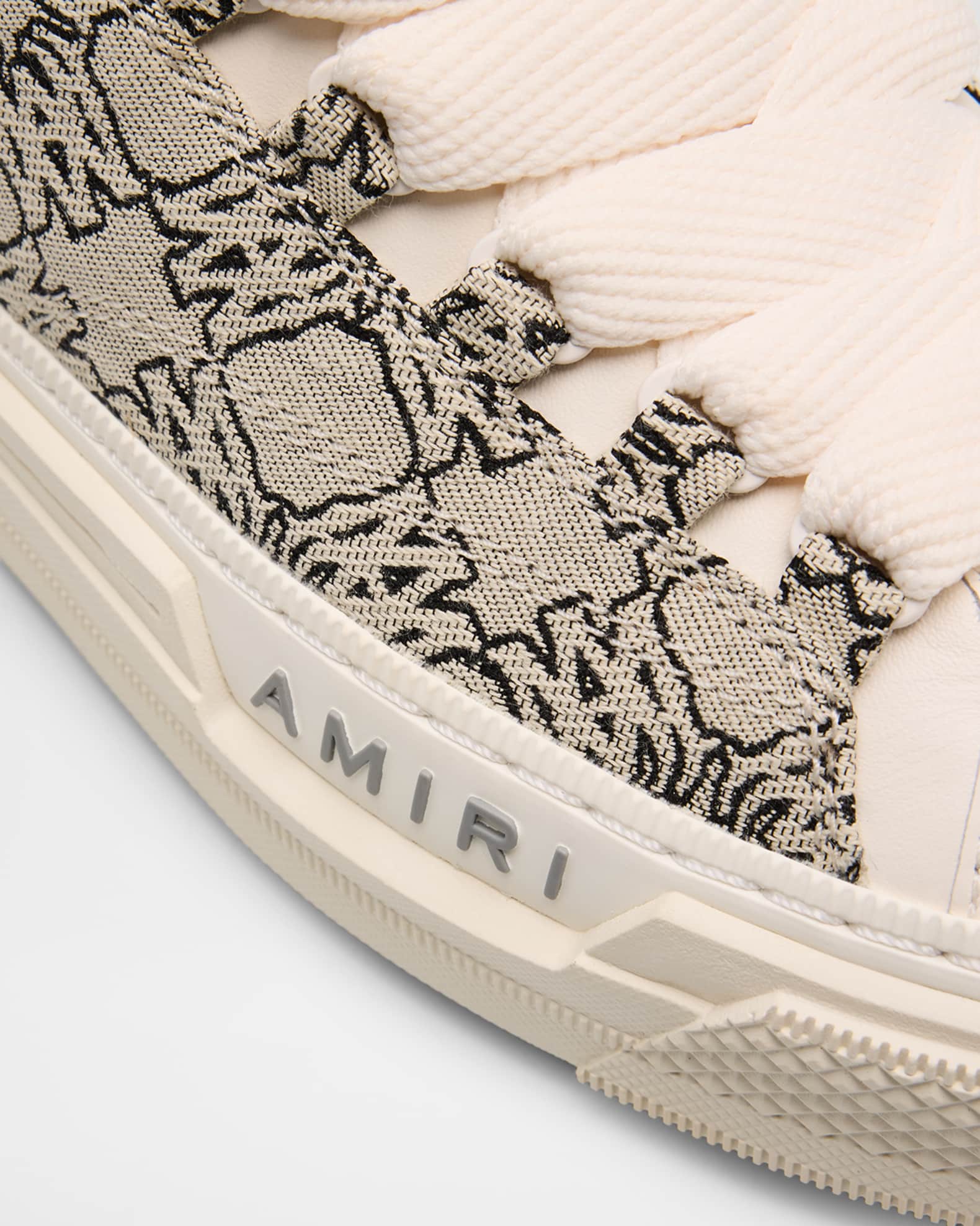 Amiri Men's MA Quad Court Hi Embroidered High-Top Sneakers