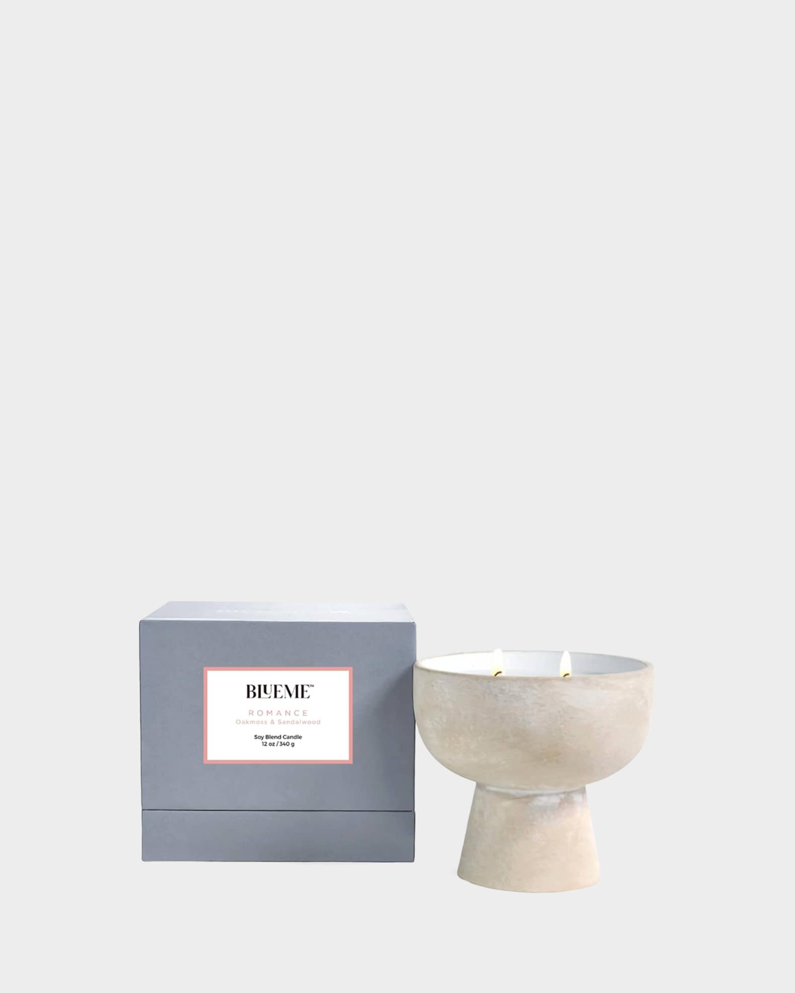 Blueme Romance - Oakmoss & Sandalwood Candle, 12 oz. | Neiman Marcus