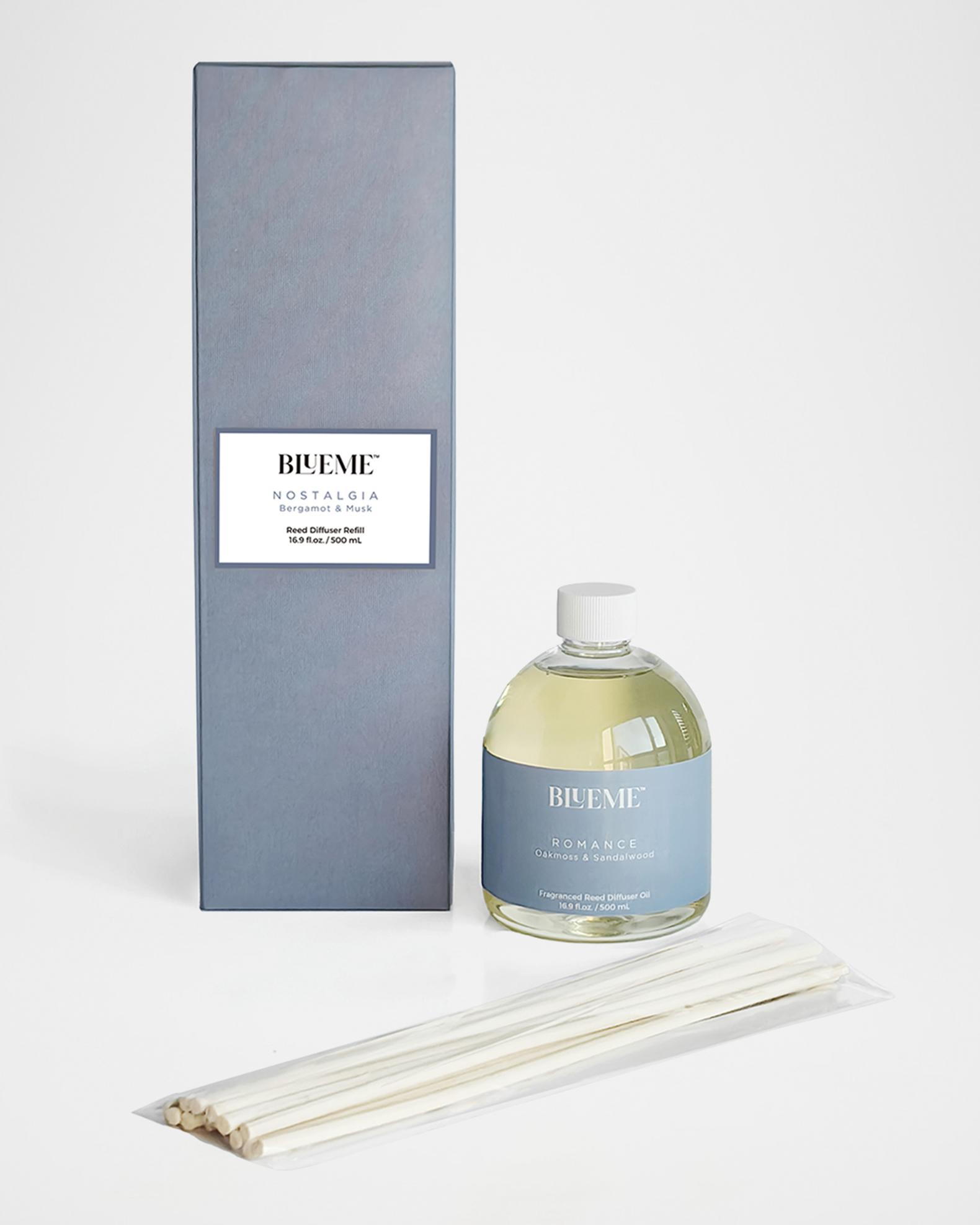 Blueme Nostalgia Large Reed Diffuser Refill - Bergamot & Musk | Neiman ...