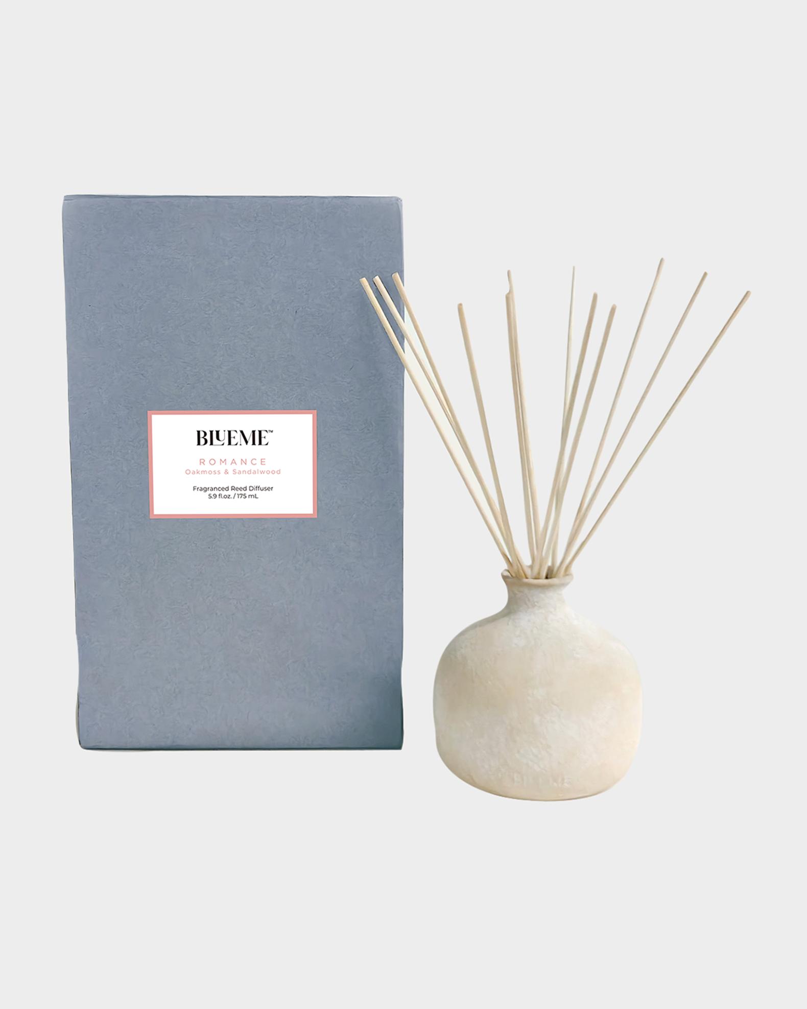 Blueme Romance Small Reed Diffuser - Oakmoss & Sandalwood | Neiman Marcus