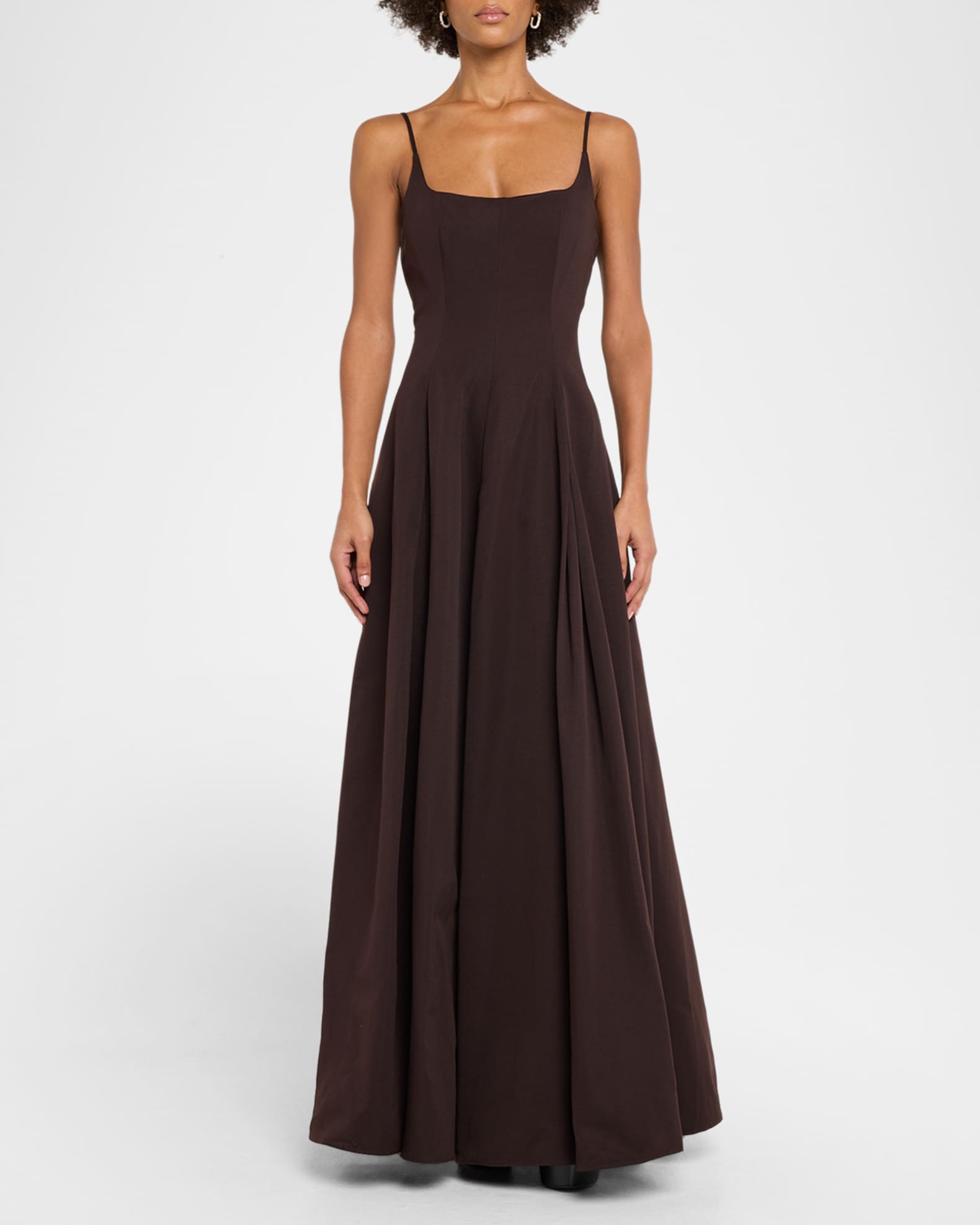 staud evening dresses Staud Mesa Riverstone Sequin Combo Maxi Dress main image 1