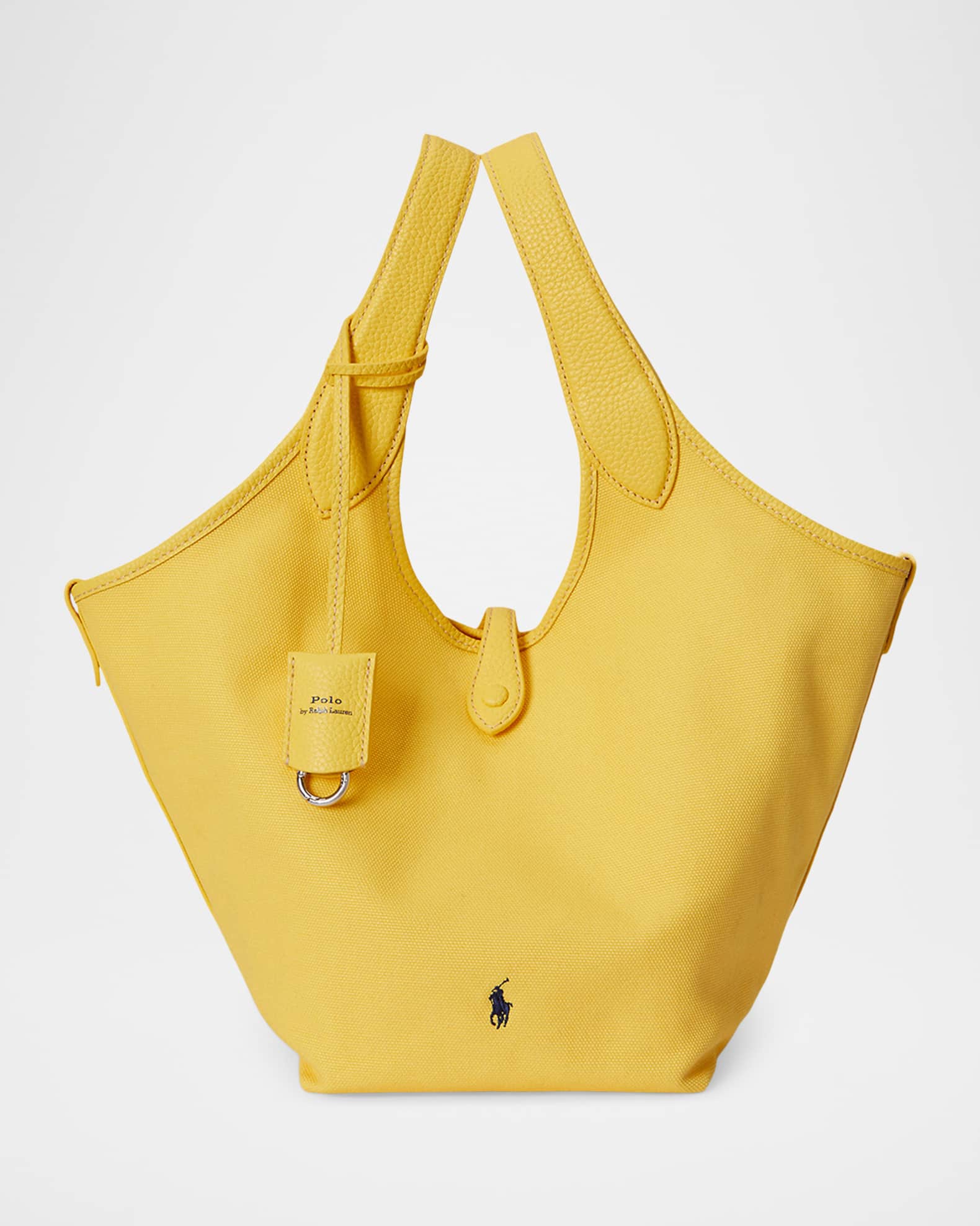 バッグ Polo Ralph Lauren Canvas Leather Bag Polo Ralph Lauren Polo Play Canvas and Leather Tote Bag | Neiman