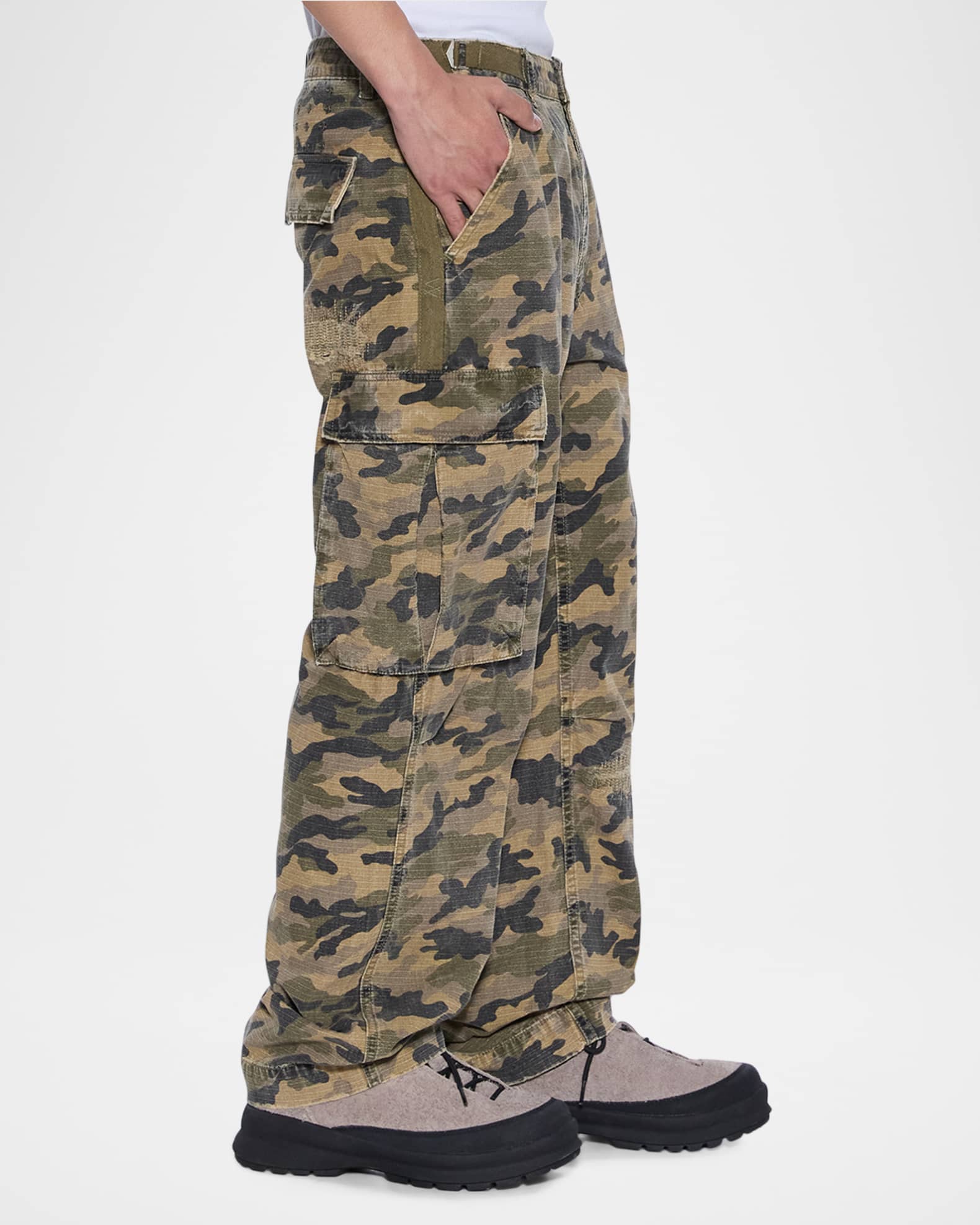 Ksubi Men's Troop Operator Camo Cargo Pants | Neiman Marcus