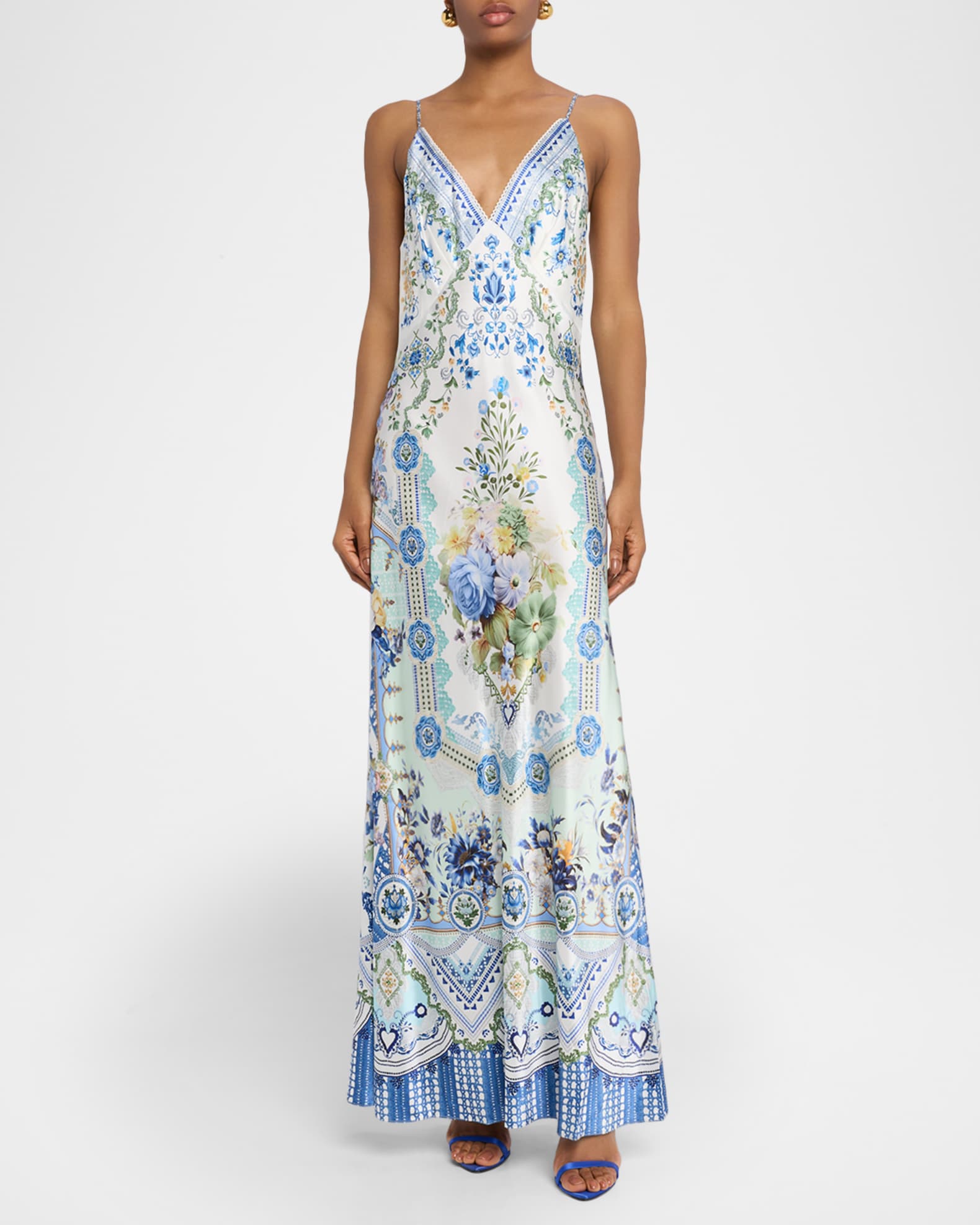 sachin and babi light blue dress Lunya main image 1