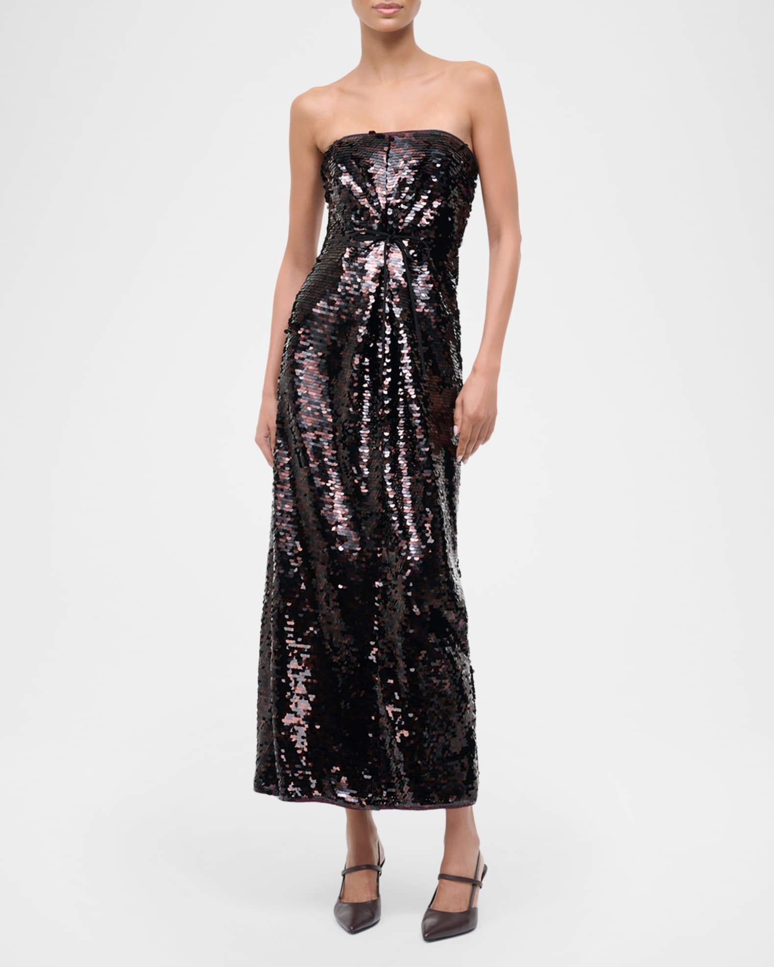 chinese dress ladies Cece Velvet Long Sleeve Maxi Dress