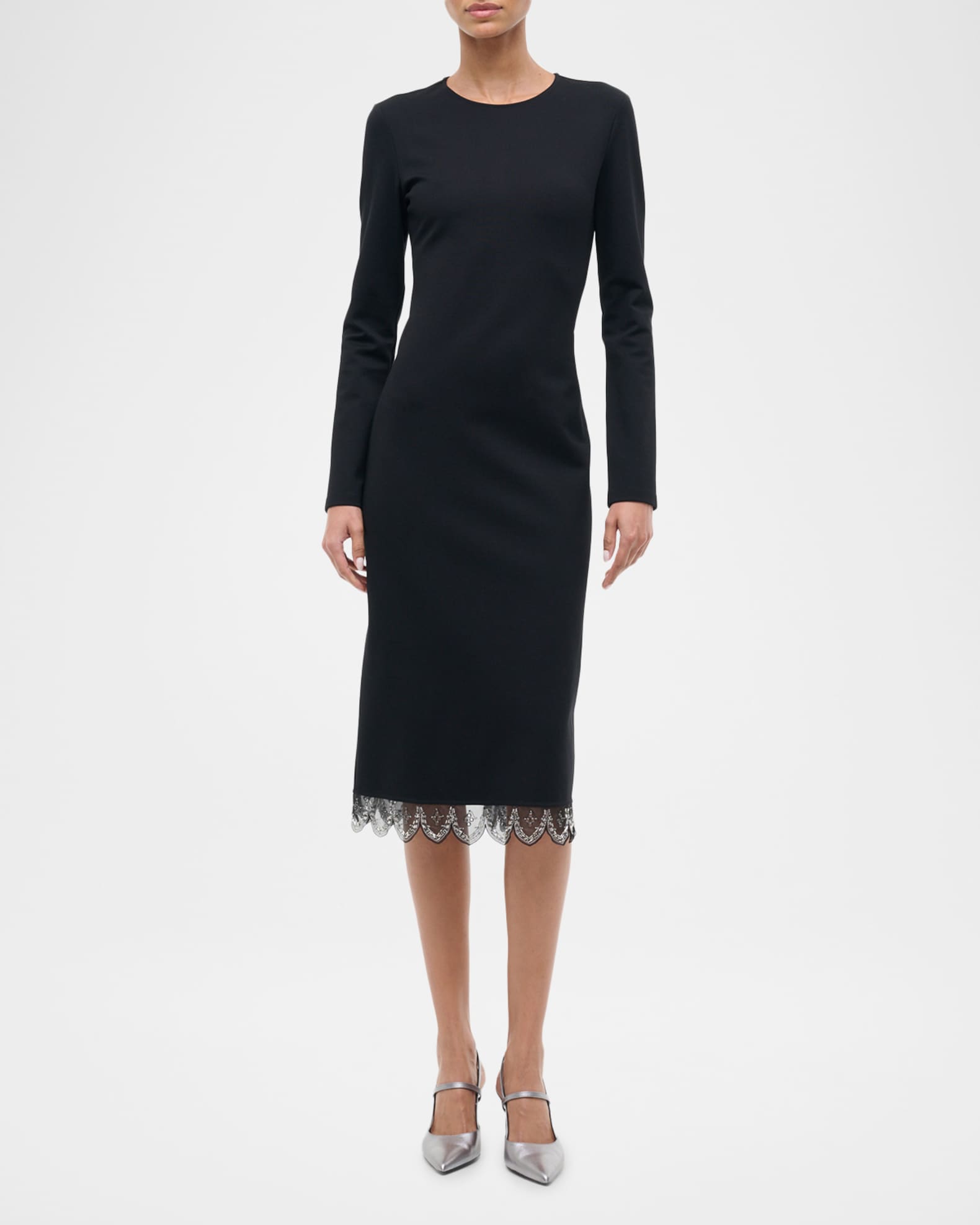 staud beaded dress STAUD, Le Sable Dress in Starry Night, Size XL main image 1