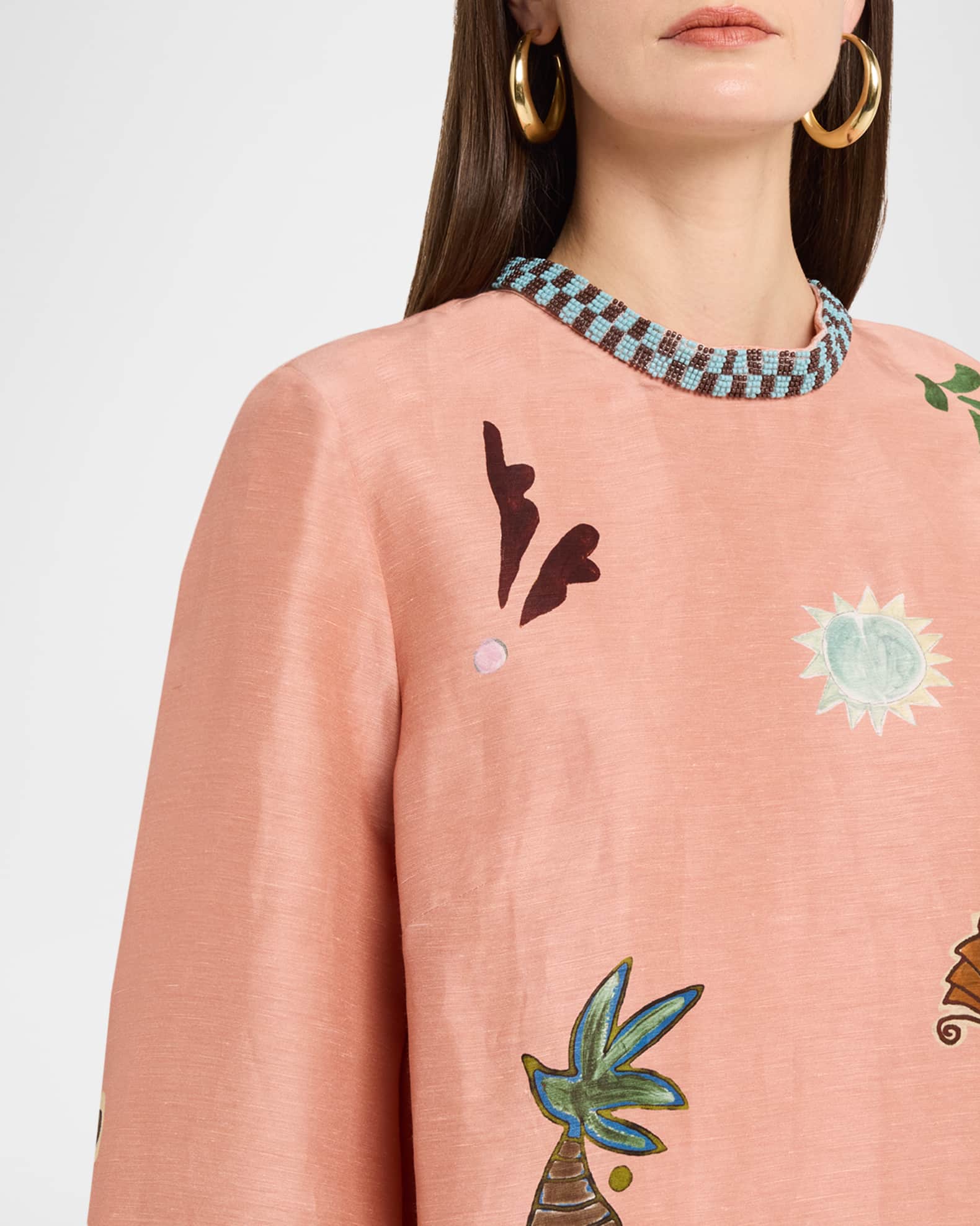 ALEMAIS Laurence Mini Dress | Neiman Marcus