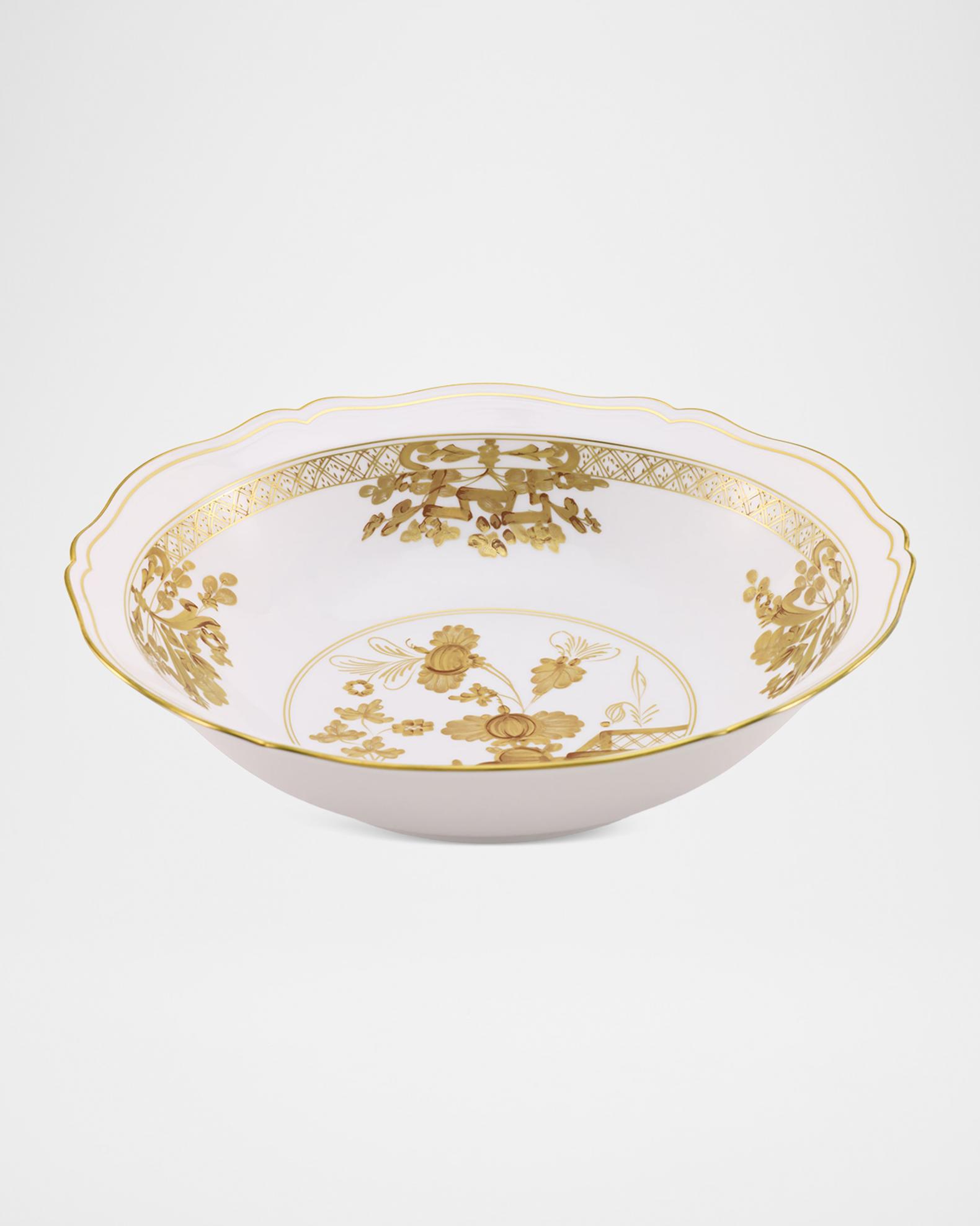GINORI 1735 オリエンテイタリアーノ アウルム ラウンドボックス Ginori 1735 Oriente Italiano Aurum Deep Round Serving Bowl