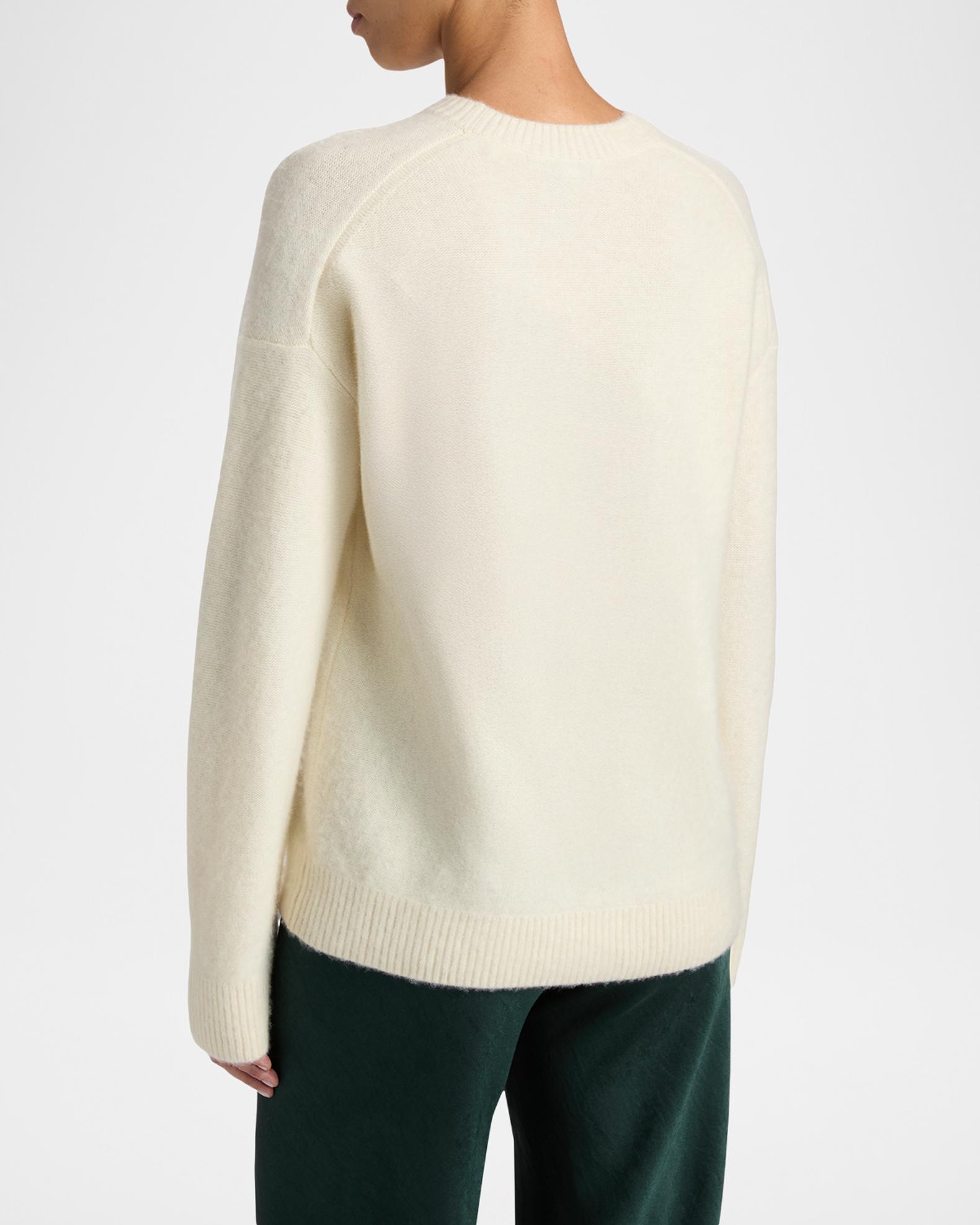 Vince Boiled Cashmere Crewneck Sweater | Neiman Marcus