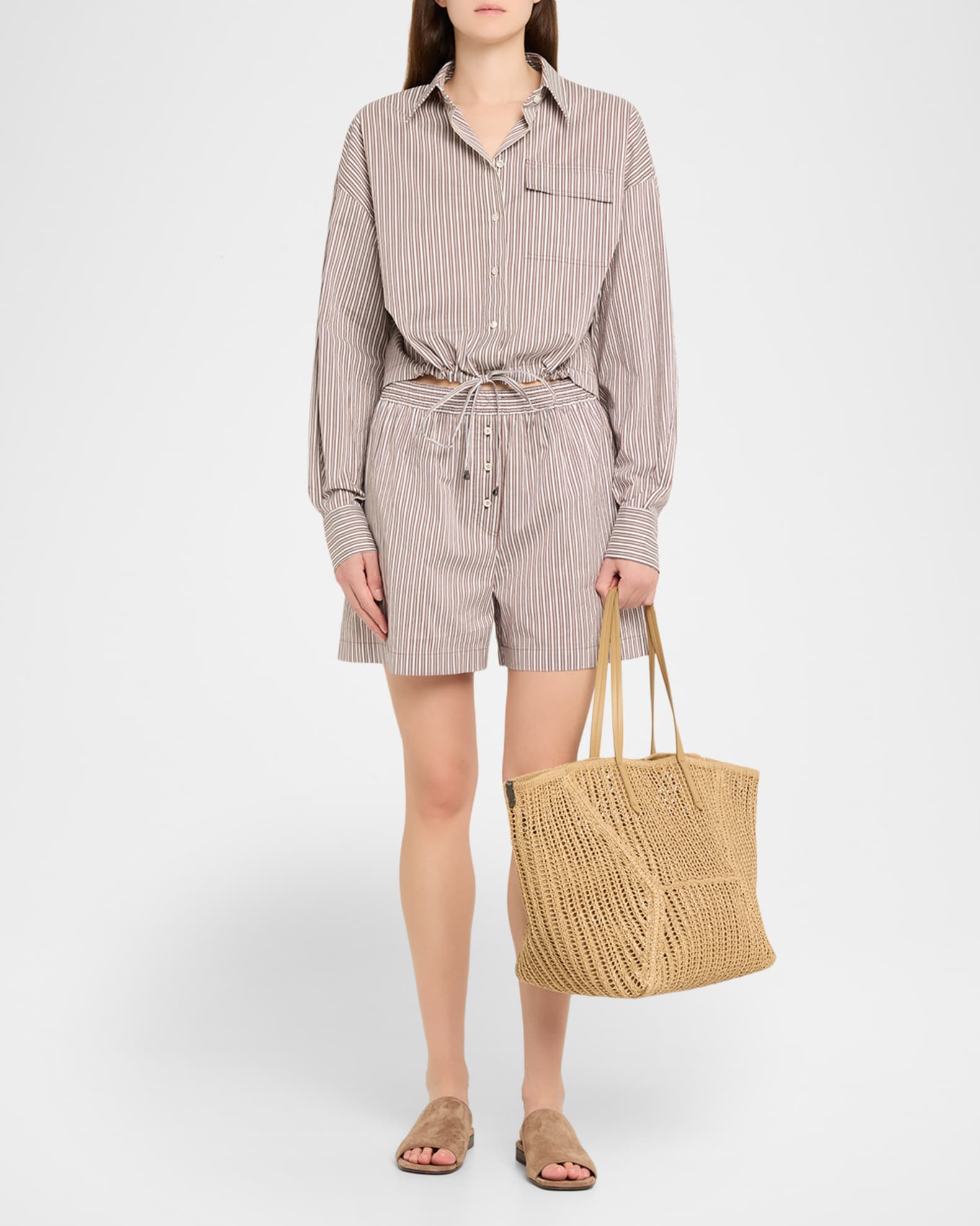 美品✨ BRUNELLO CUCINELLI スポーツサンダル モニーレ 35 Monili leather sandals in black - Brunello Cucinelli | Mytheresa