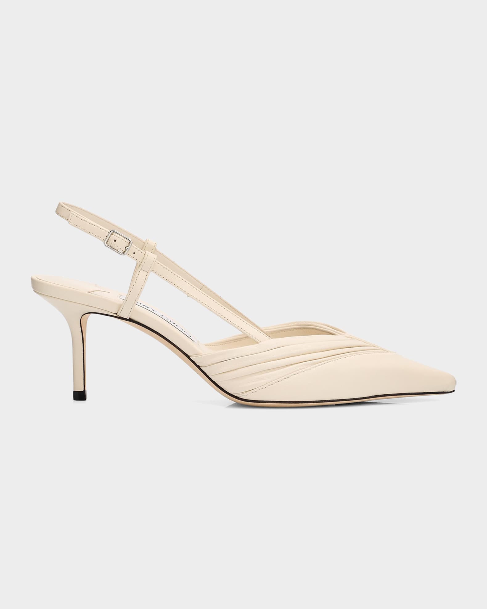 Jimmy Choo Afia 65 Leather Slingback Pumps | Neiman Marcus