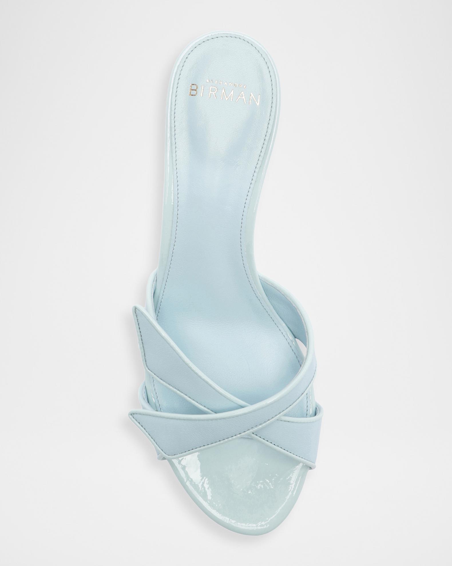 Alexandre Birman Tita Cross 60mm Leather Kitten-Heel Sandals | Neiman ...