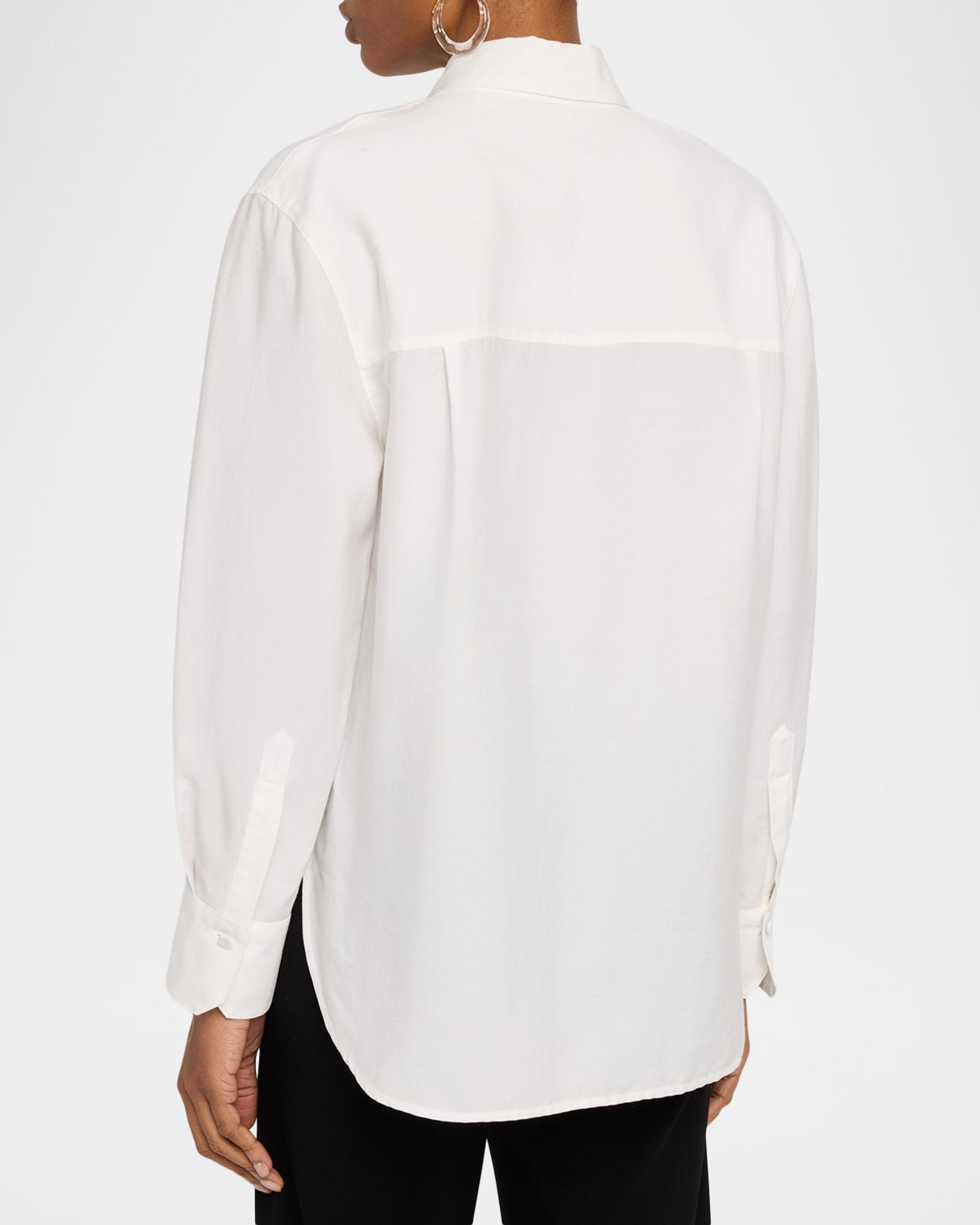 Vince Refined Twill Covered Button Shirt | Neiman Marcus