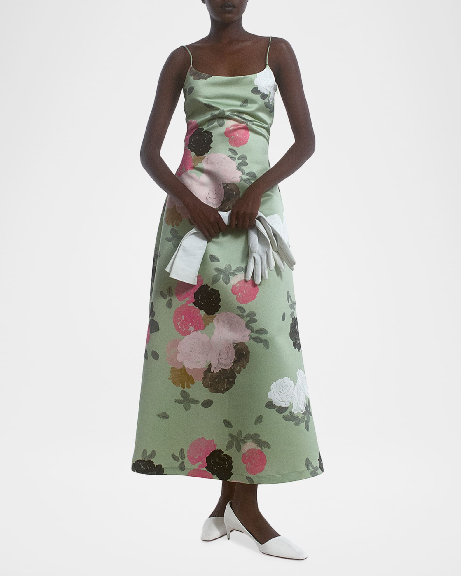 Bernadette 'Nicole' Dress Green - FR 40