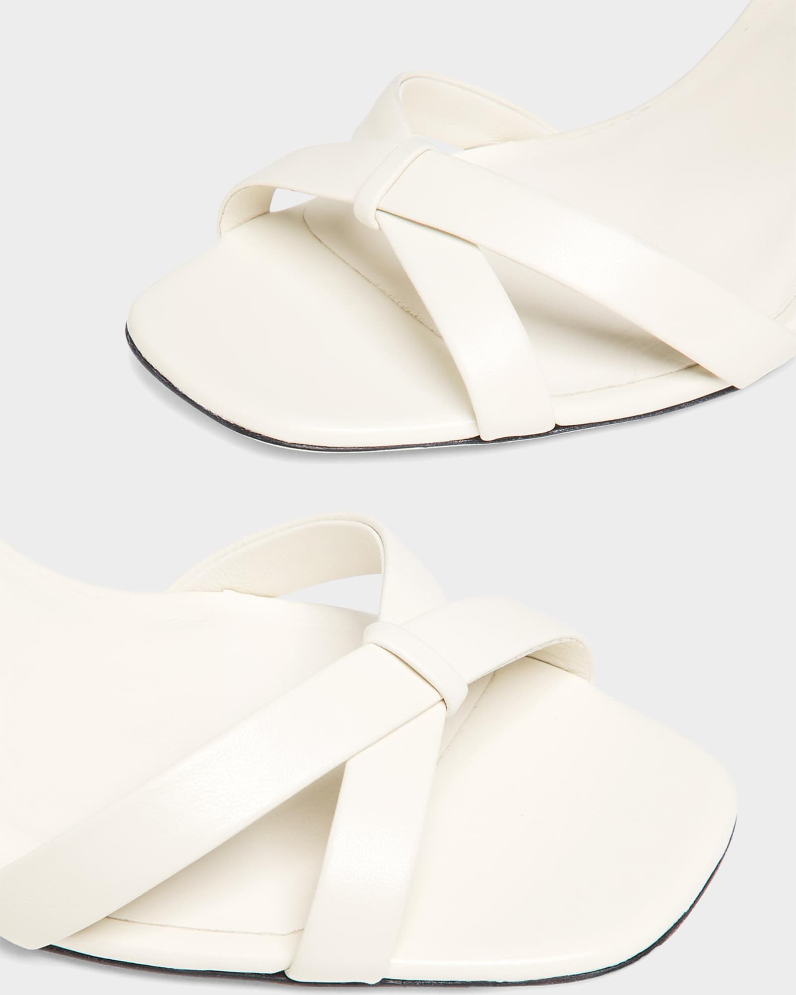 Jimmy Choo 85mm Elsy Leather Sandals | Neiman Marcus